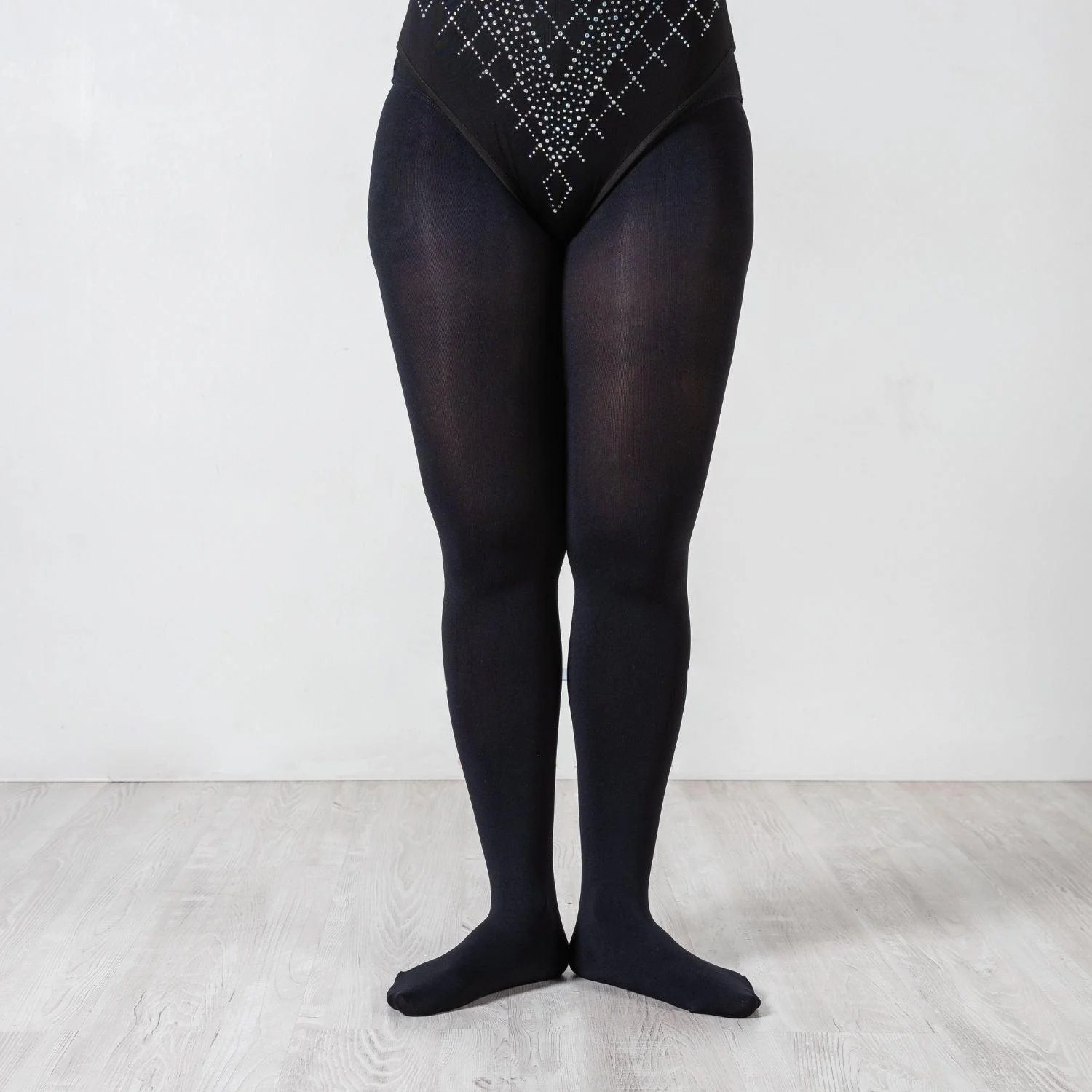 120 Denier Convertible Dance Tights - Black - Image 21