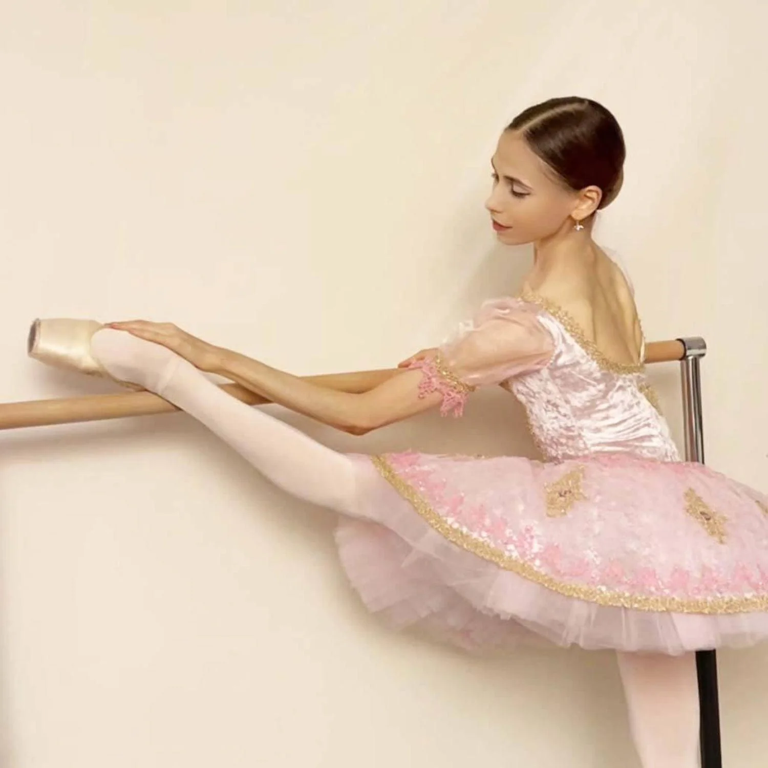 120 Denier Convertible Dance Tights - Pink - Image 18
