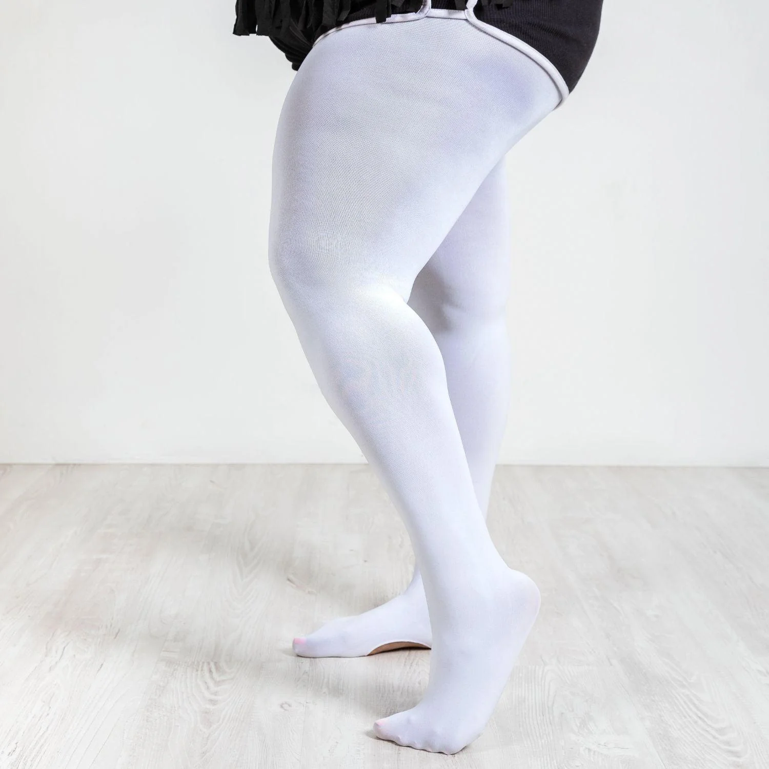 Convertible Dance Tights - White - Image 18