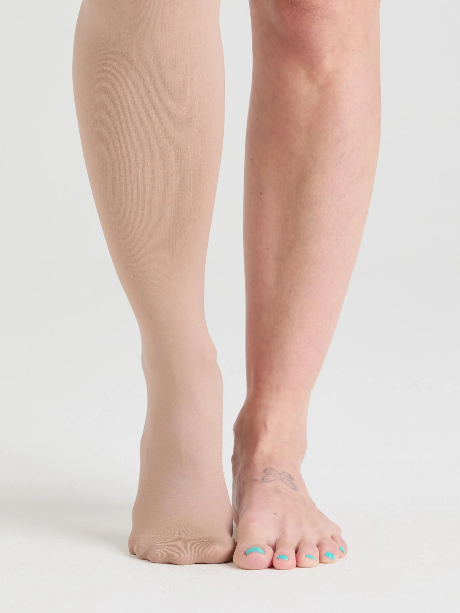 120 Denier Super-Opaque Tights - Builder's Tea - Image 3