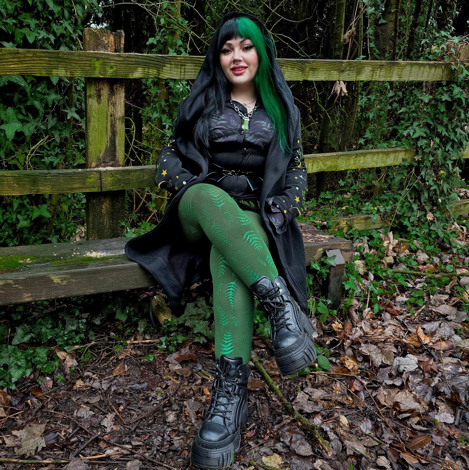 120 Denier Tights - Gully - Image 4