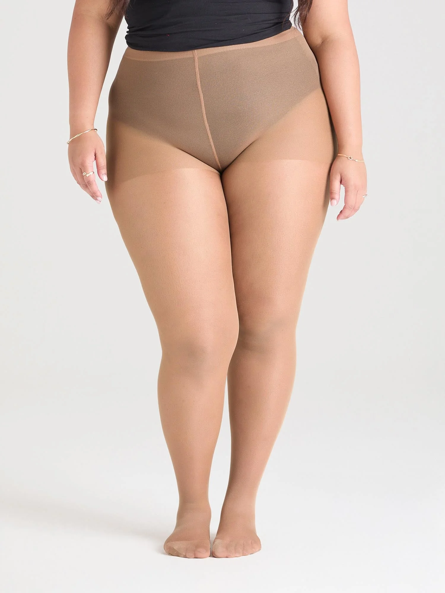 30 Denier Sheer Halo Tights - Glow - Image 5