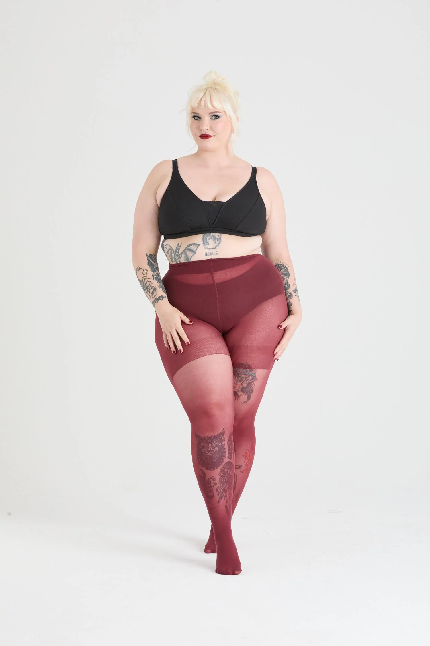 30 Denier Sheer Tights - Roast - Image 9