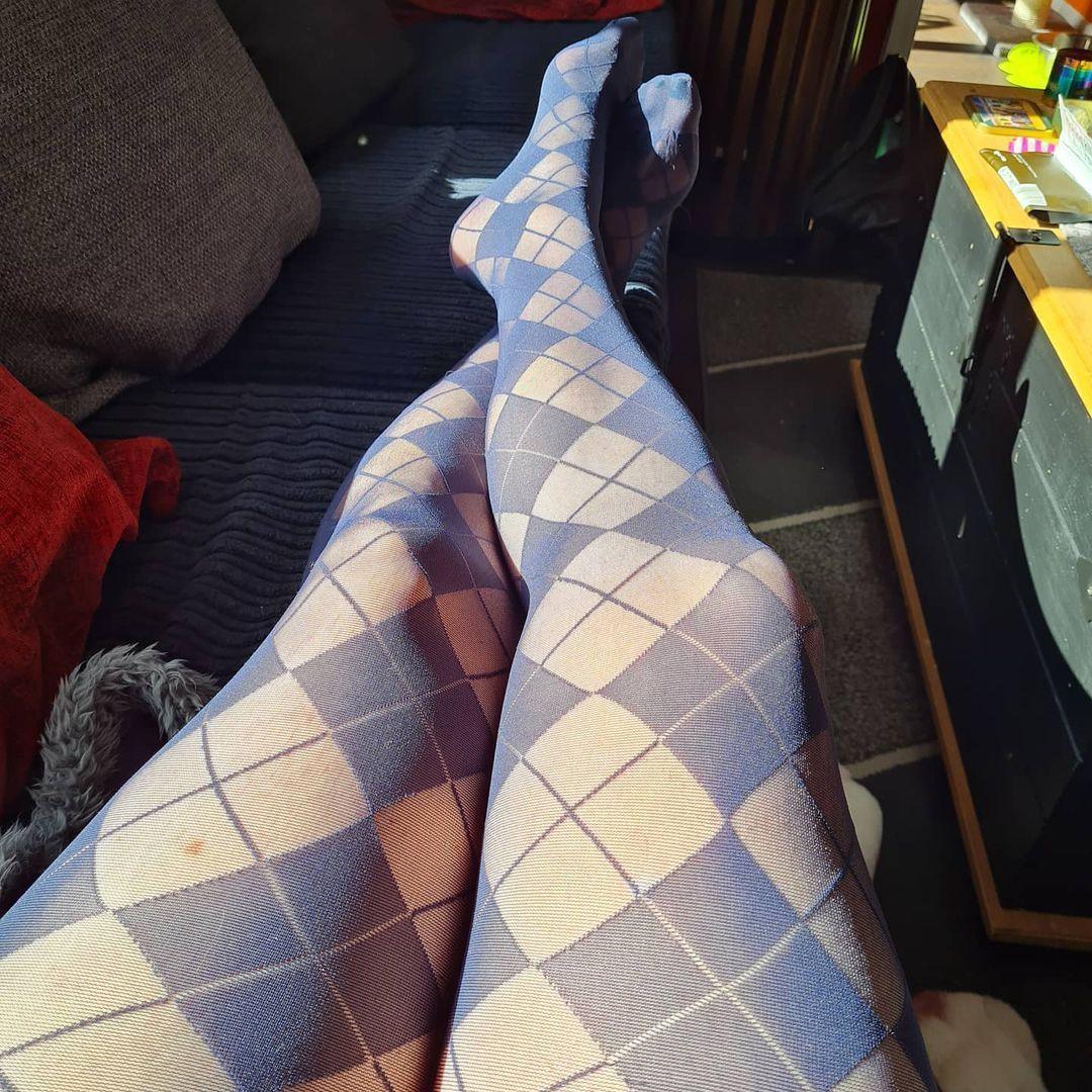 Diamond Tights - Navy - Image 18