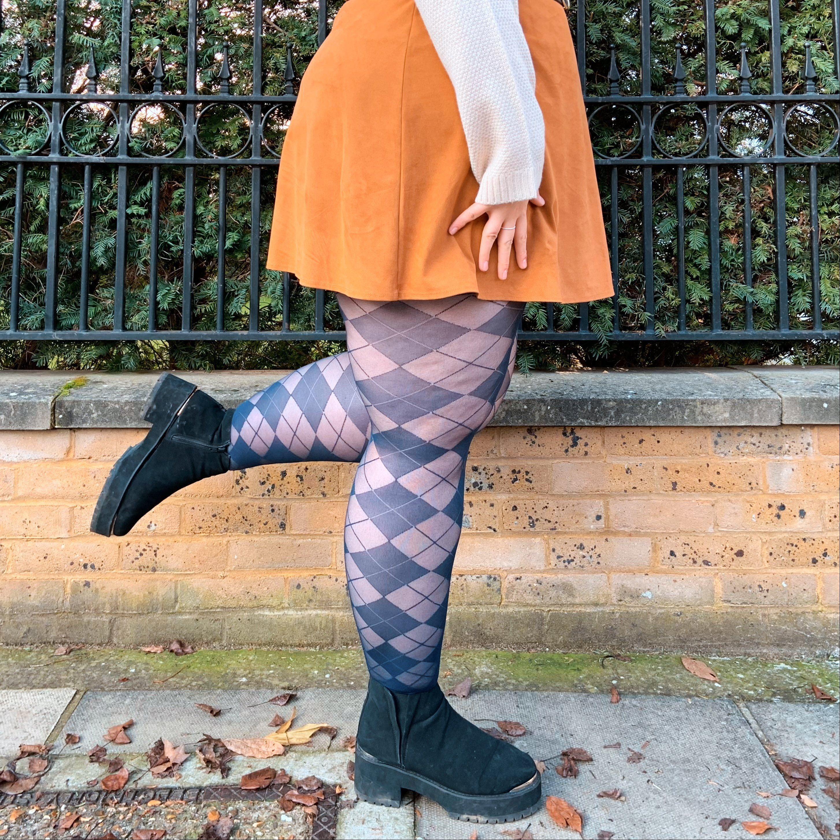 Diamond Tights - Navy - Image 6