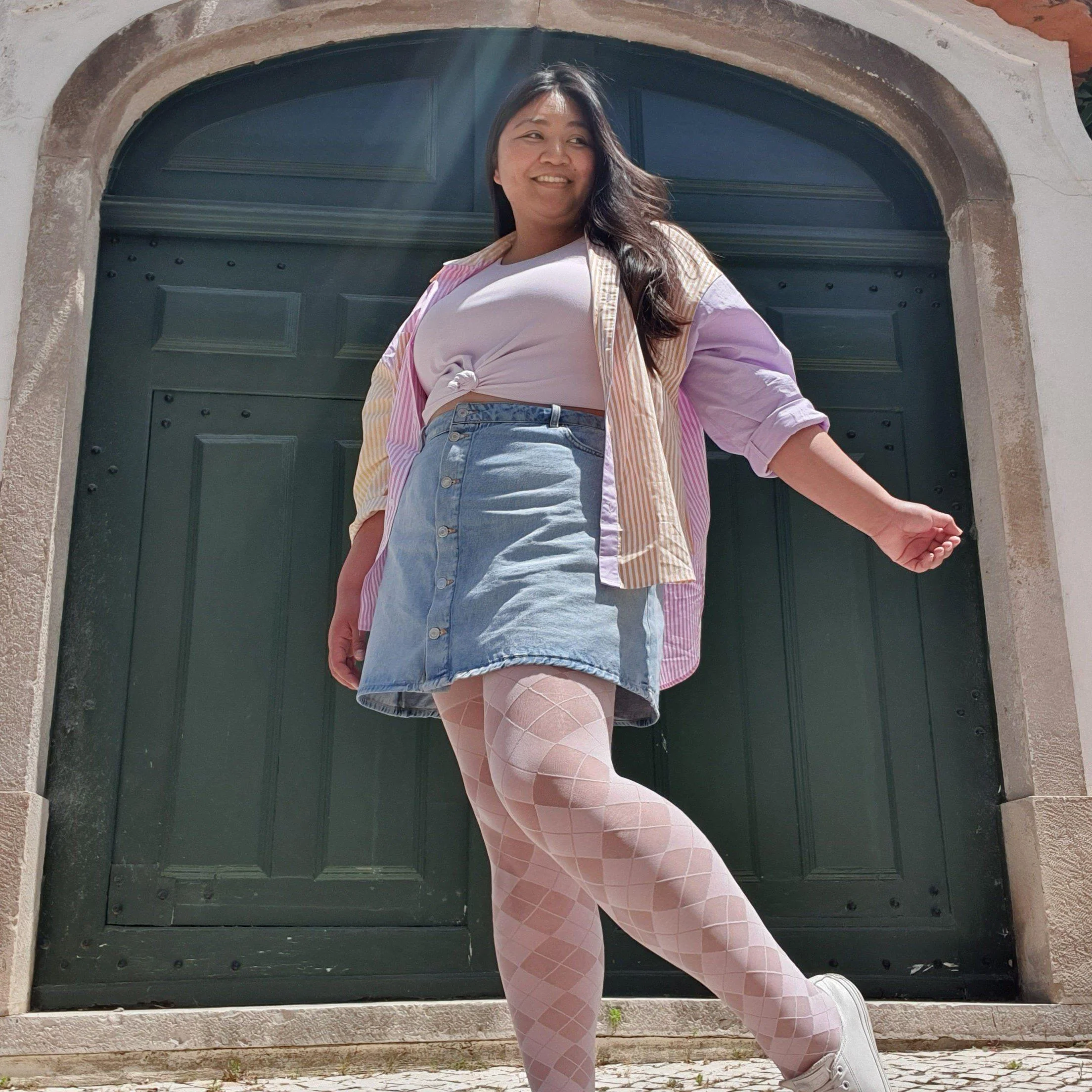 Diamond Tights - Pétale de Rose - Image 3