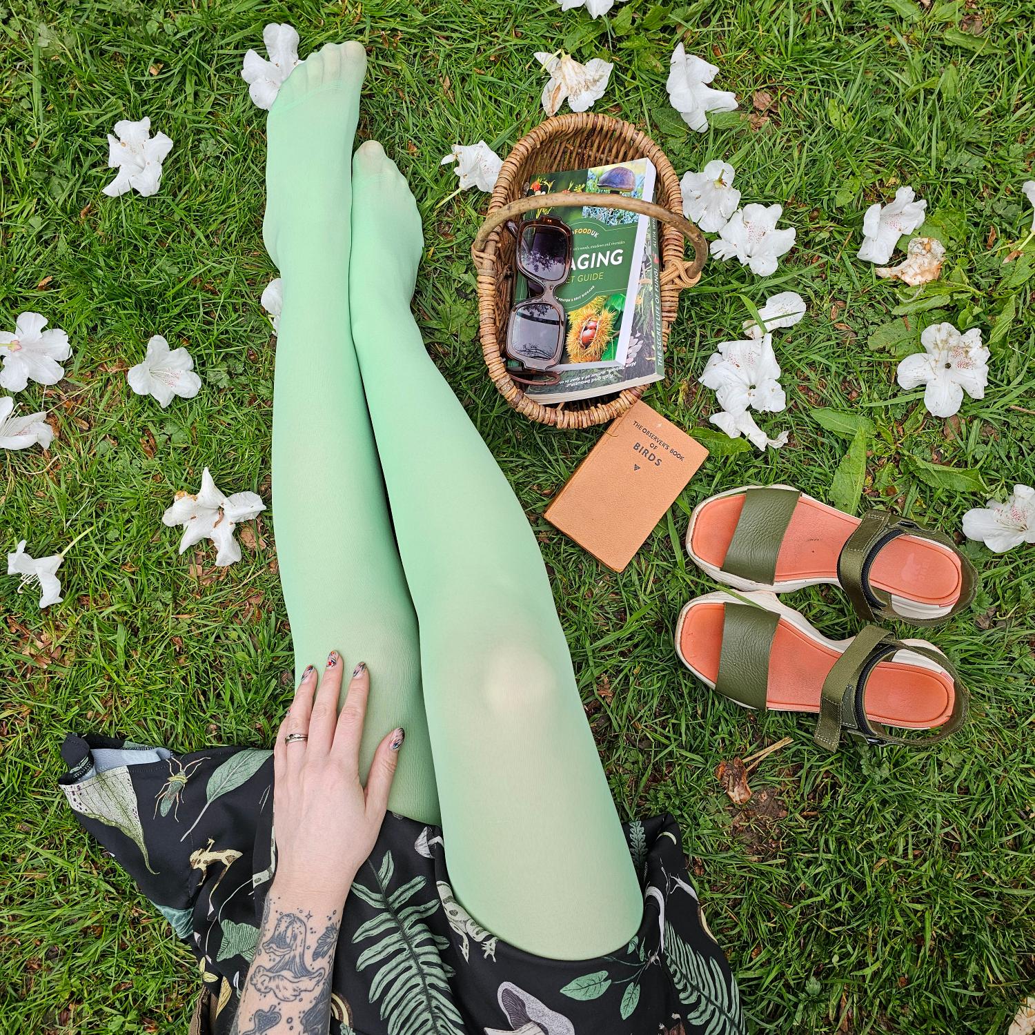 50 Denier Semi-Opaque Tights - Twister