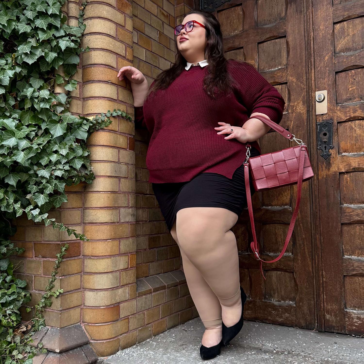 80 Denier Footless Tights - Blissful - Image 3
