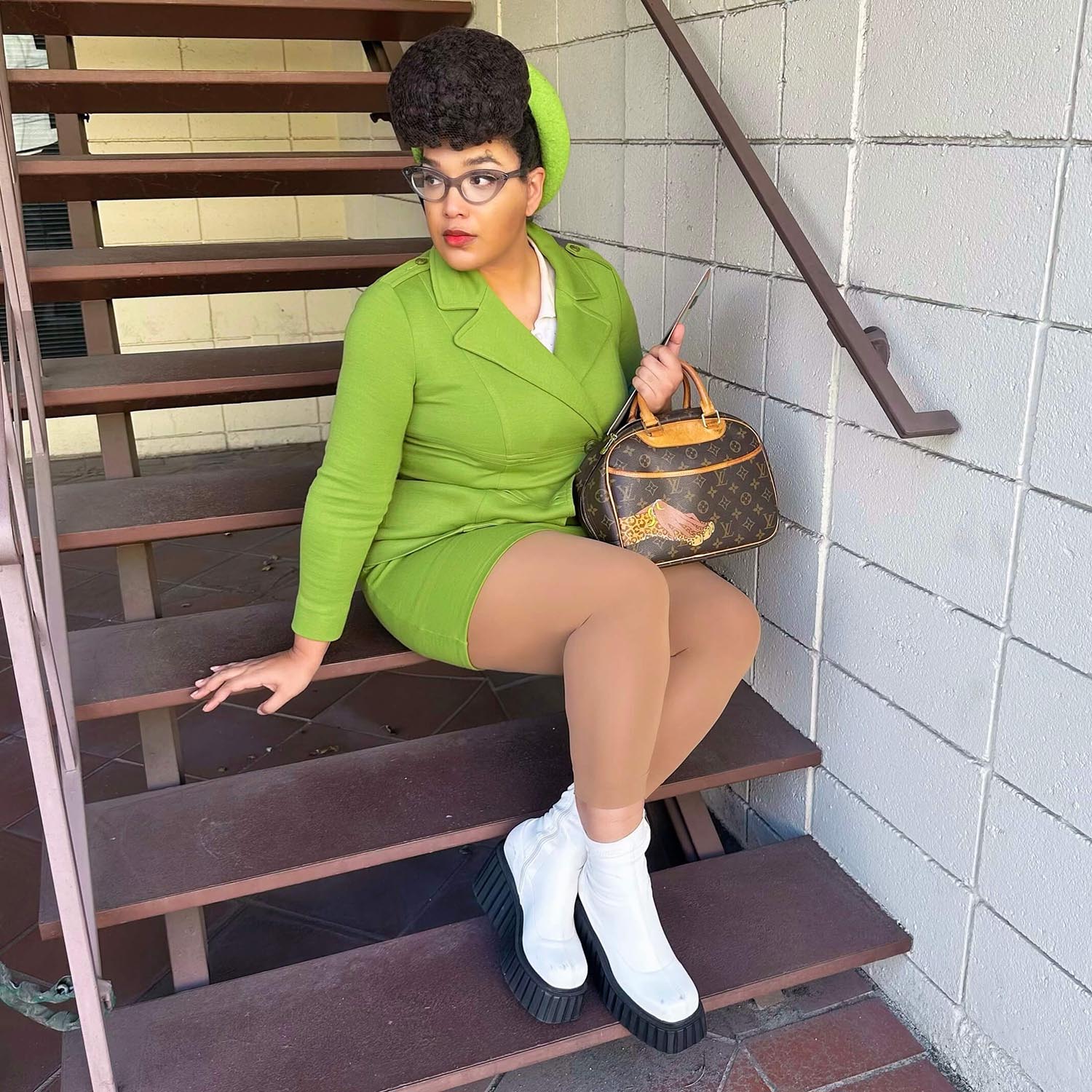 80 Denier Footless Tights - Captivating