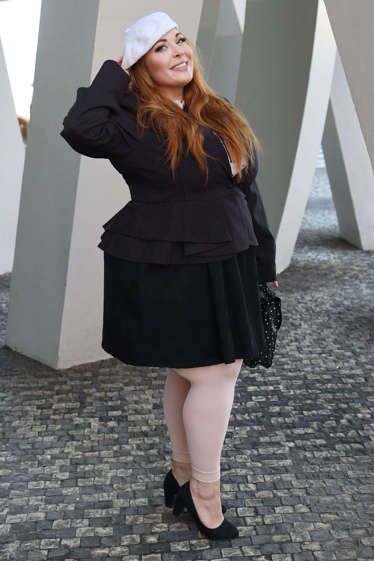 80 Denier Footless Tights - Majestic - Image 6