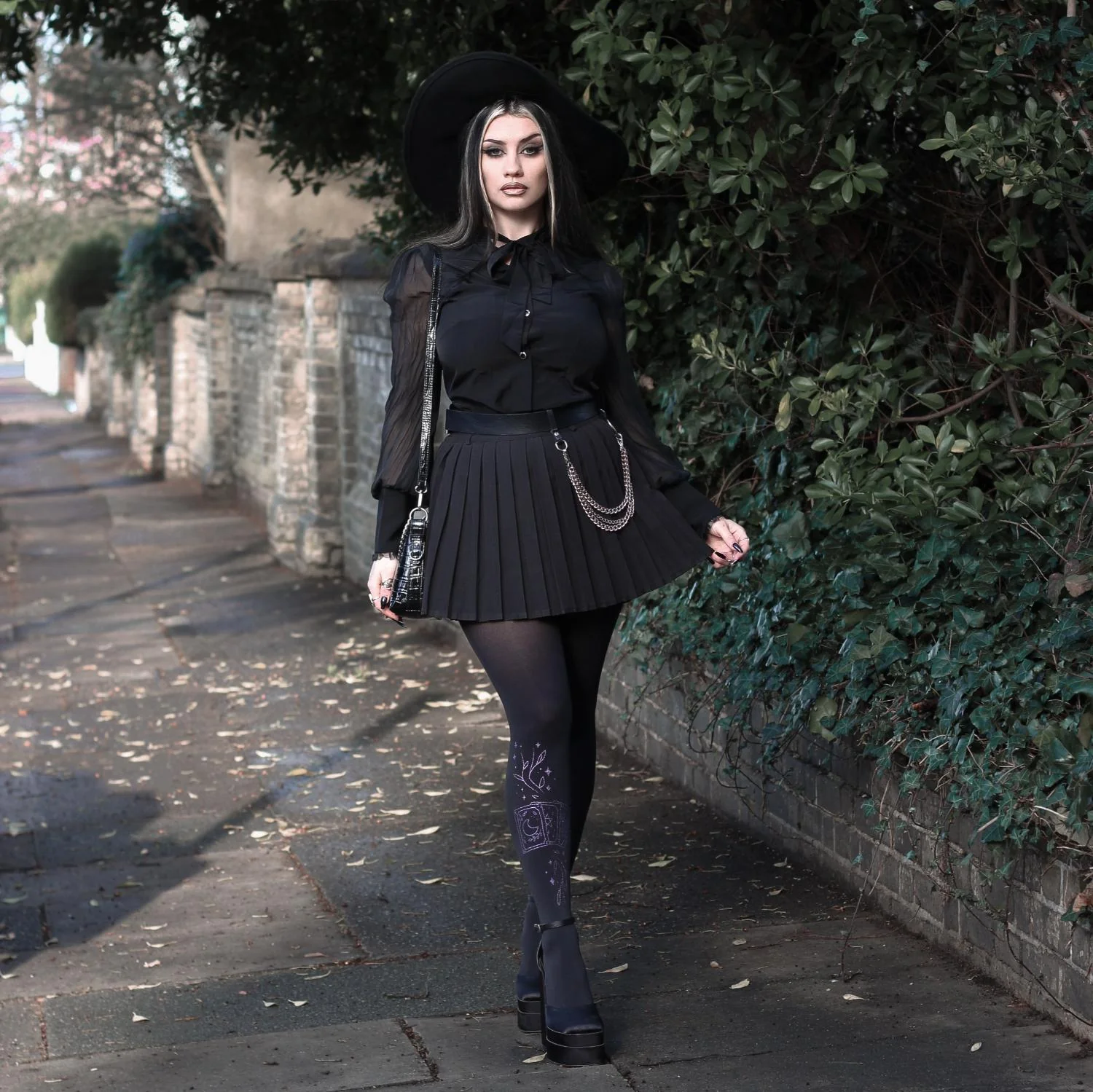 80 Denier Opaque Tights - Tarot - Image 8