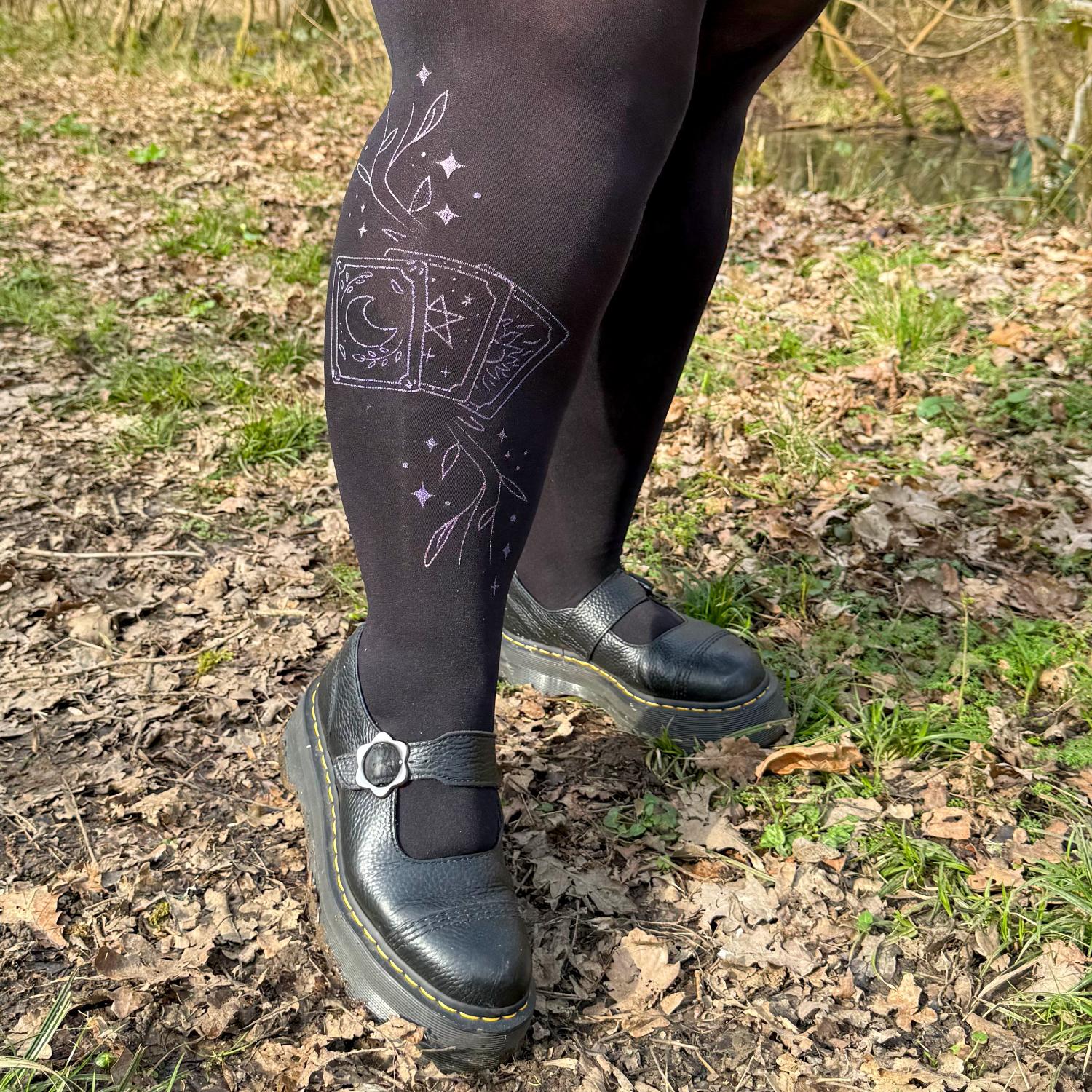 80 Denier Opaque Tights - Tarot - Image 9