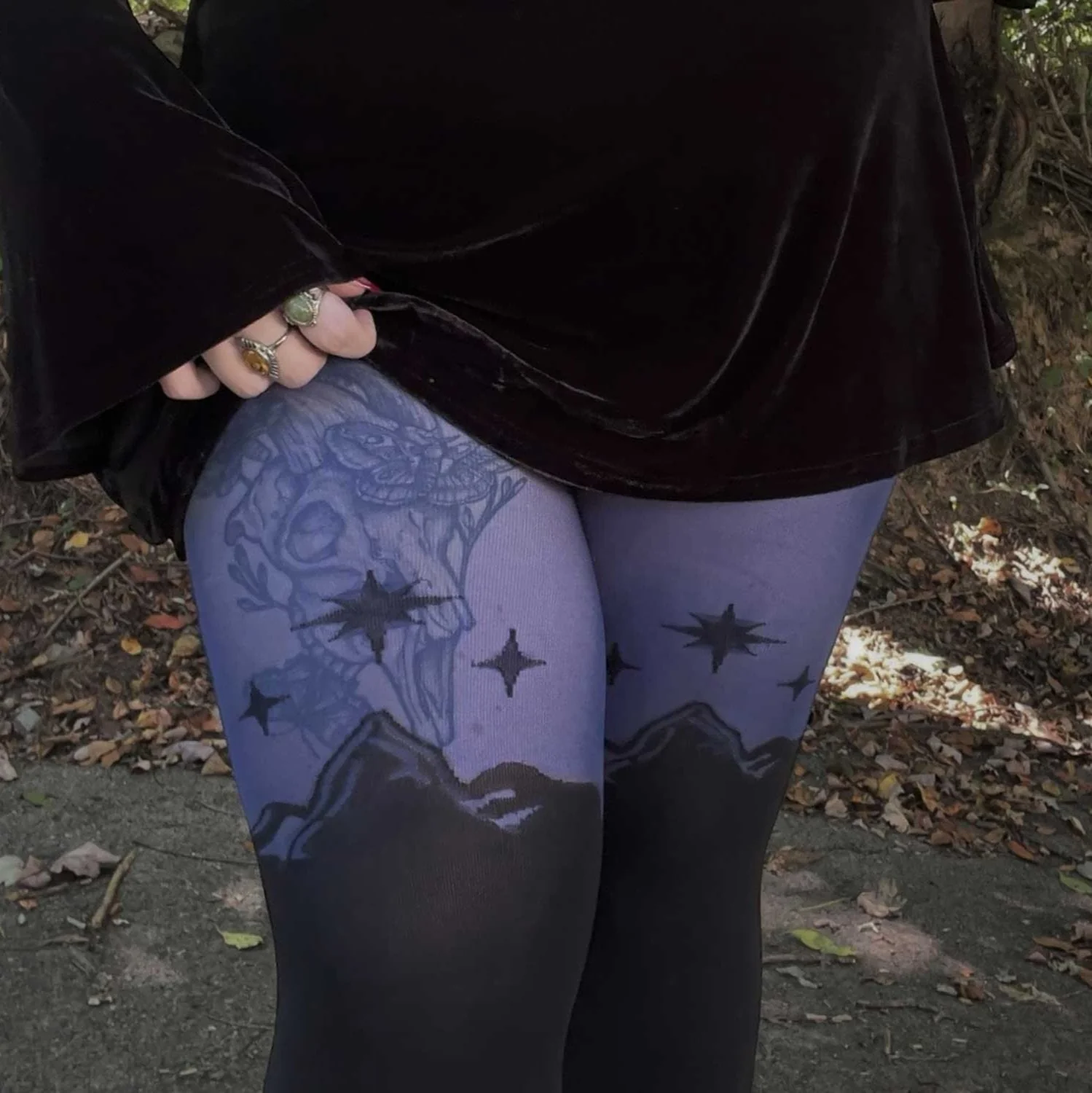 ACOTAR Tights - Bow Before No One - Image 11