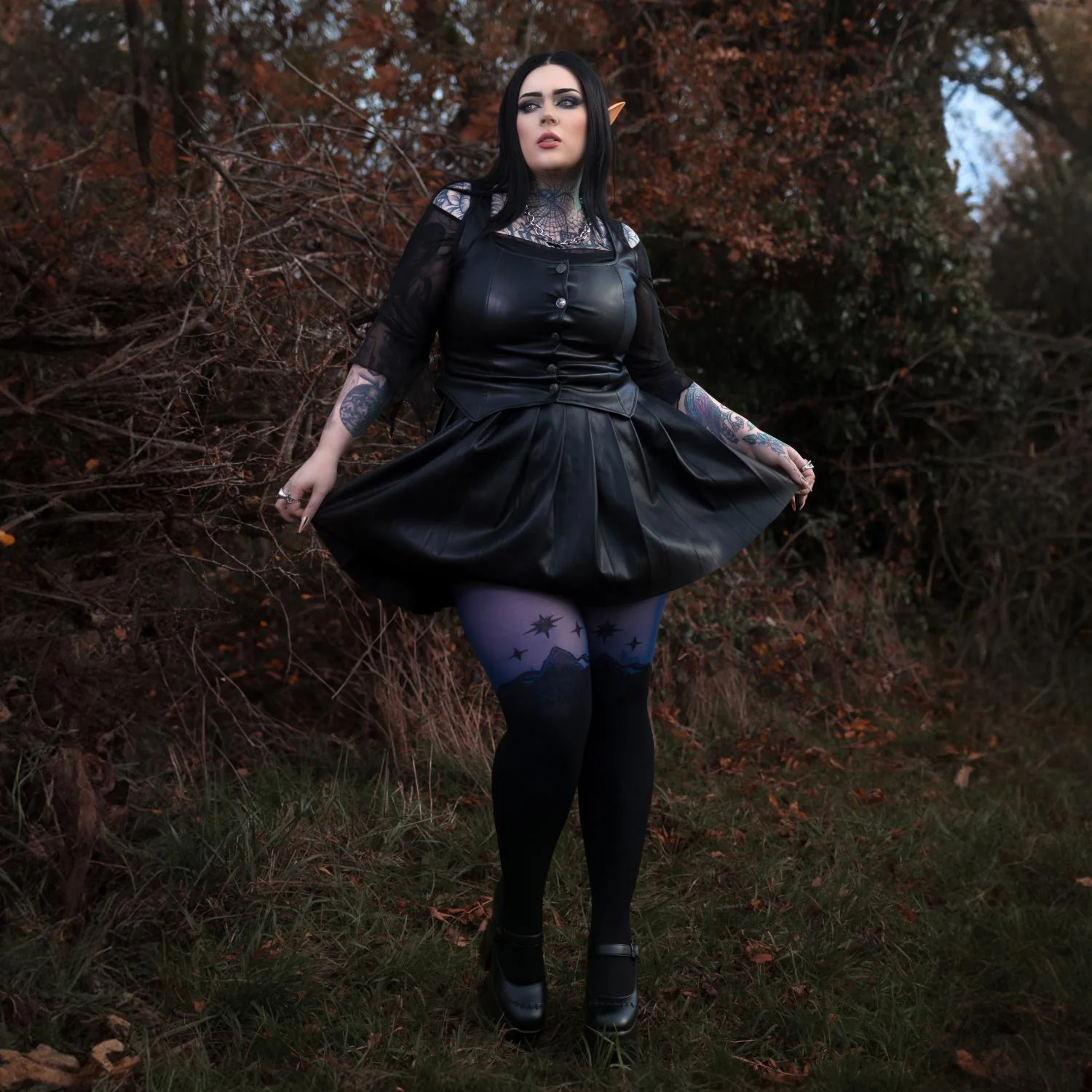 ACOTAR Tights - Bow Before No One - Image 3