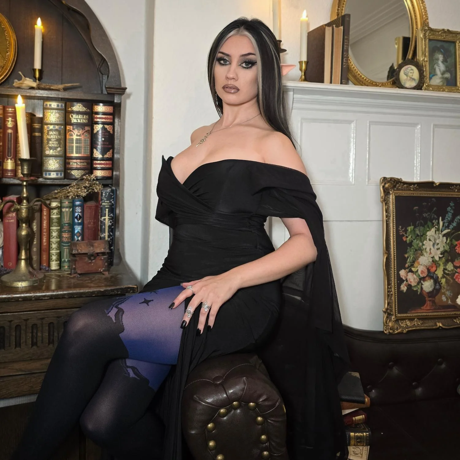 ACOTAR Tights - Bow Before No One - Image 9