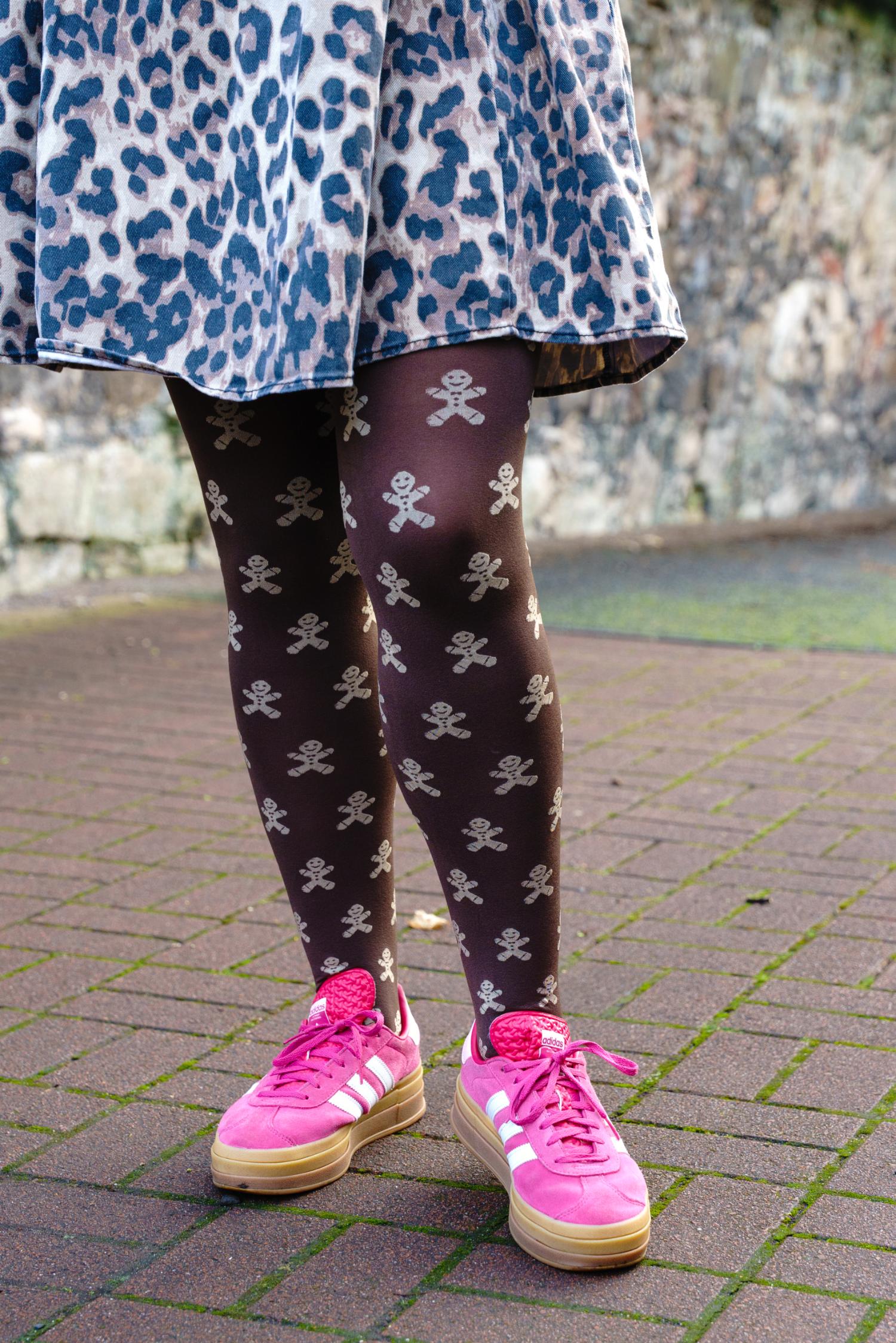 120 Denier Tights - Can't Catch Me - Hot Chocolate - Image 5