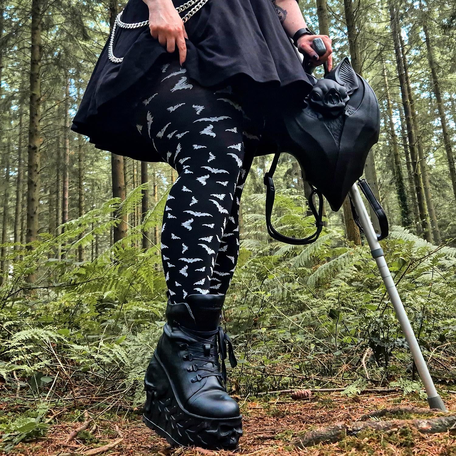 80 Denier Opaque Tights - Dark Night