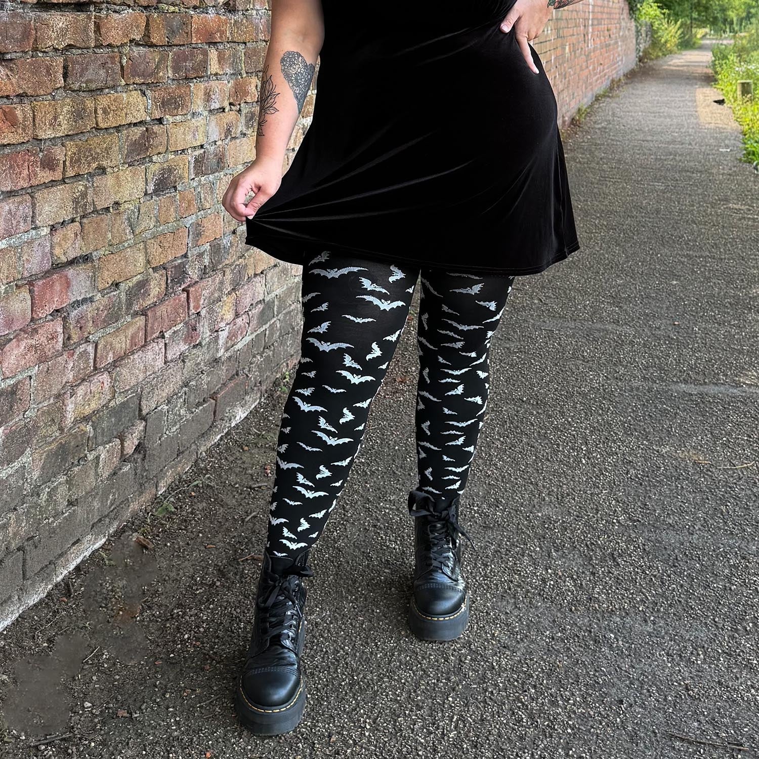 80 Denier Opaque Tights - Dark Night - Image 10