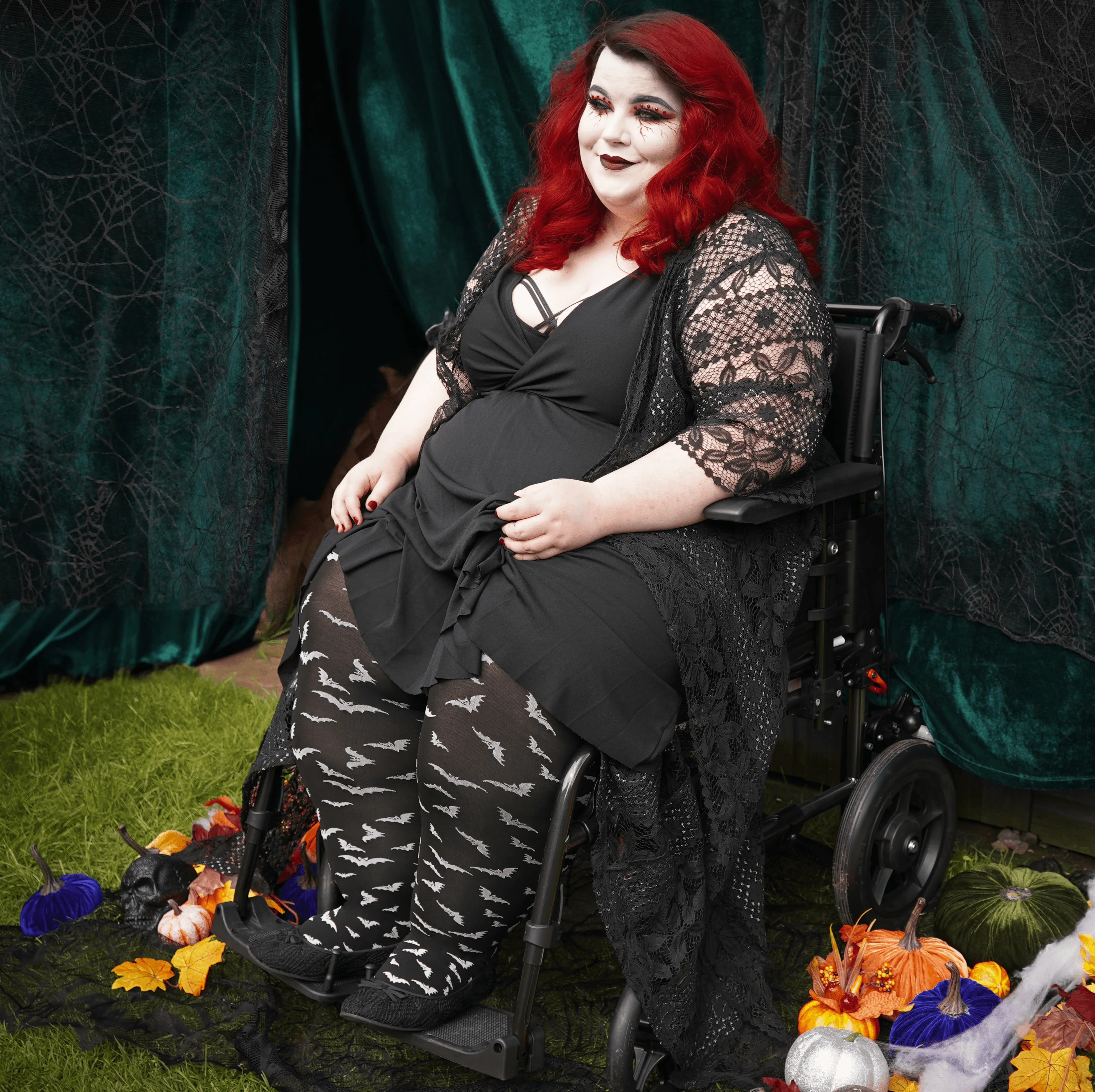 80 Denier Opaque Tights - Dark Night - Image 12