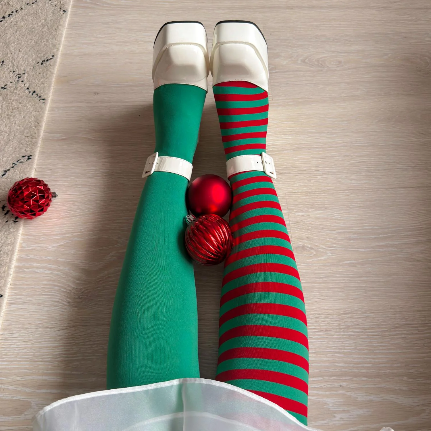 80 Denier Duo Tights - Elf - Image 5