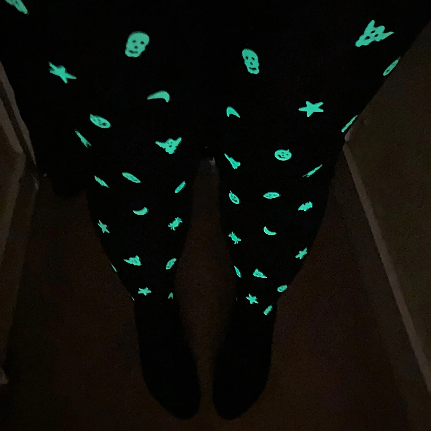80 Denier UV Reactive Tights - Glowsty - Image 5