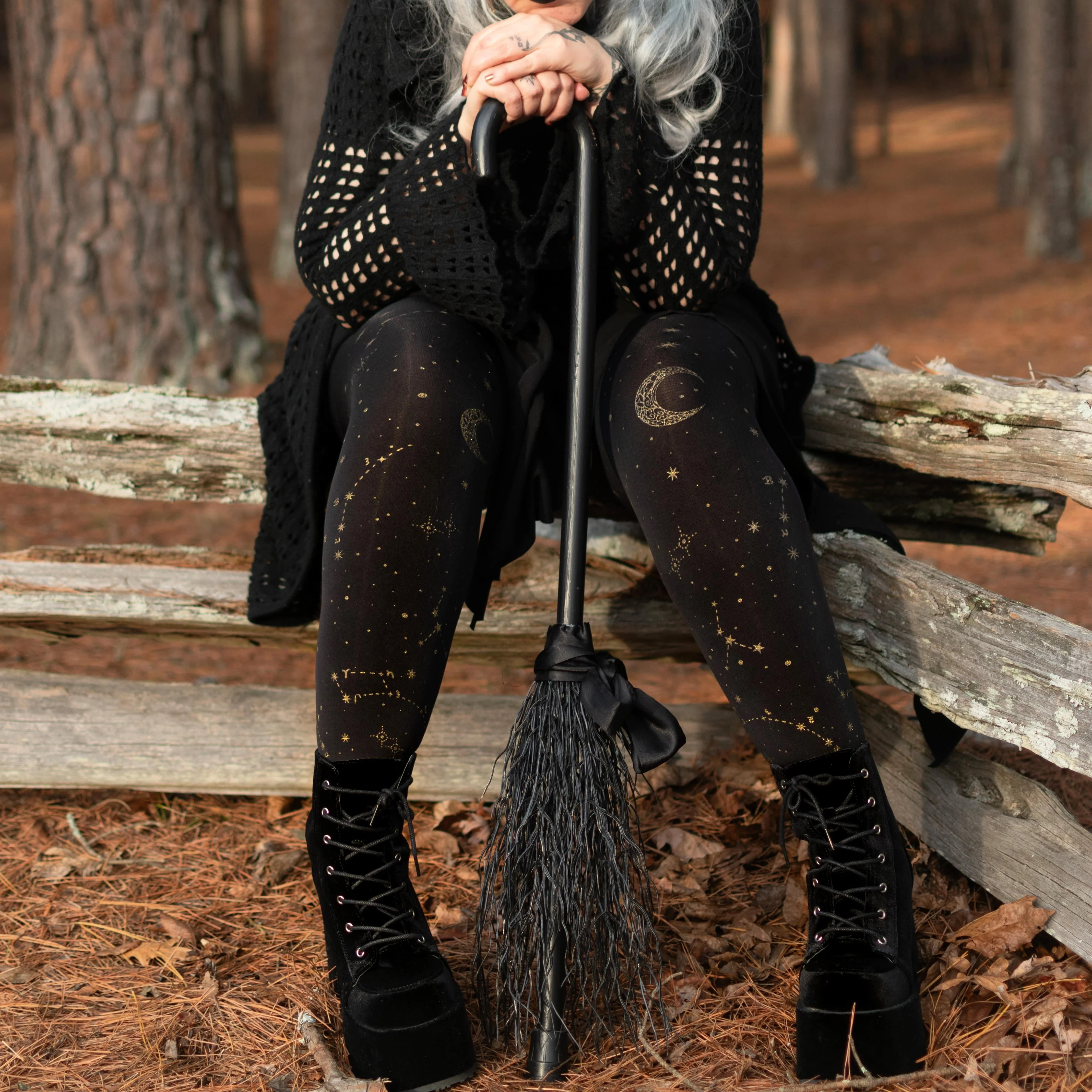 80 Denier Tights - Hallow-queen - Image 10