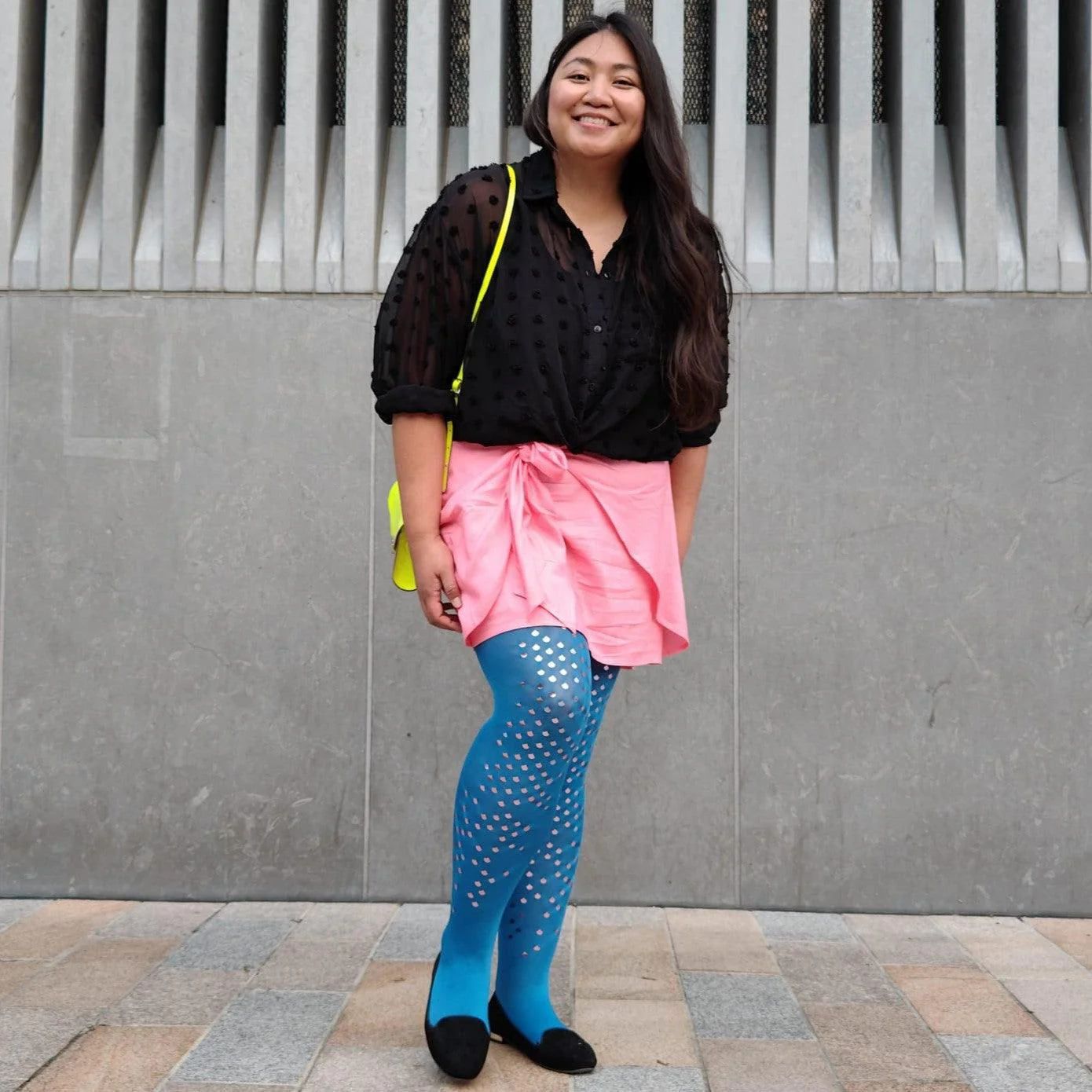 80 Denier Opaque Tights - Naiad - Image 3