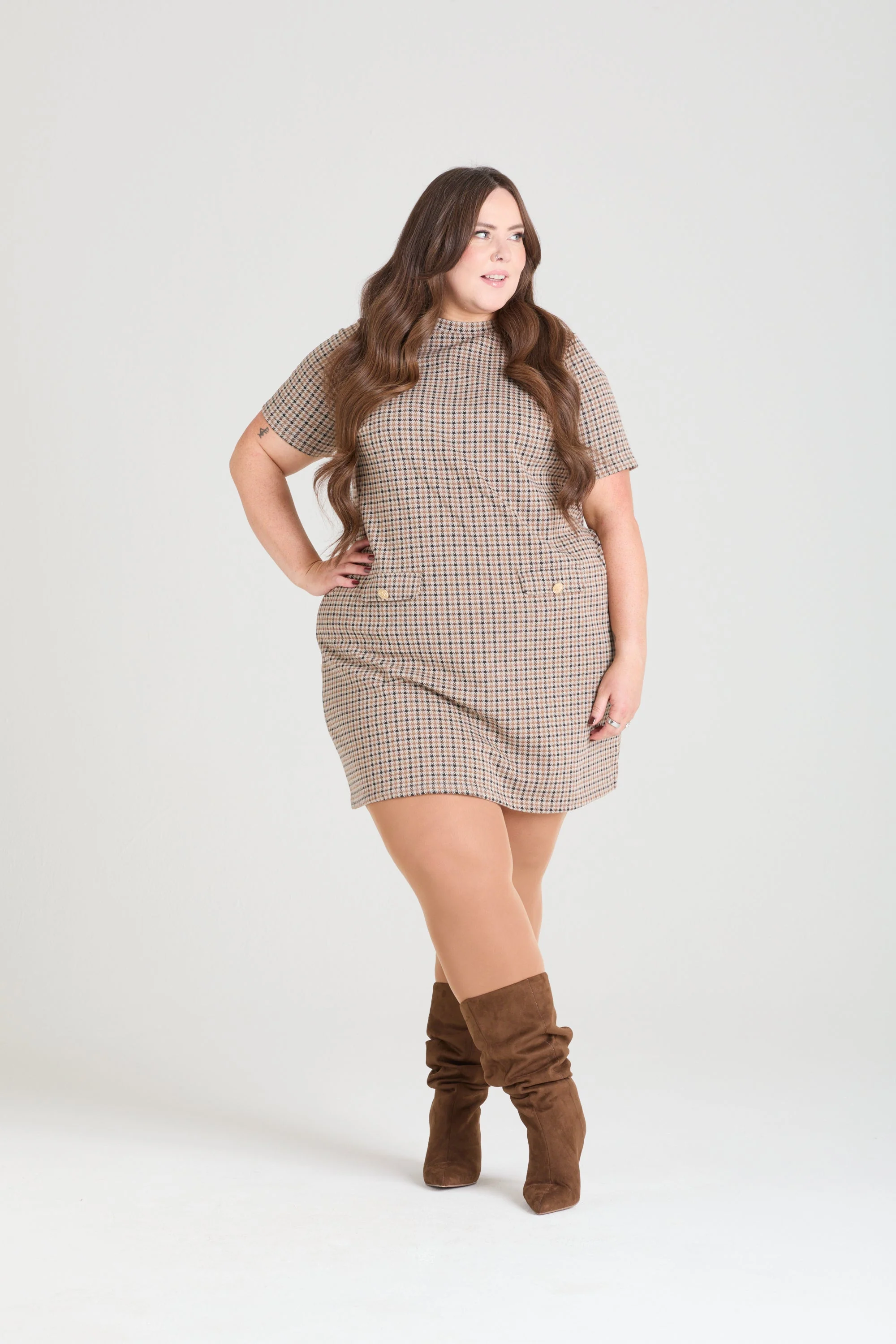80 Denier Opaque Tights - Mocha - Image 20