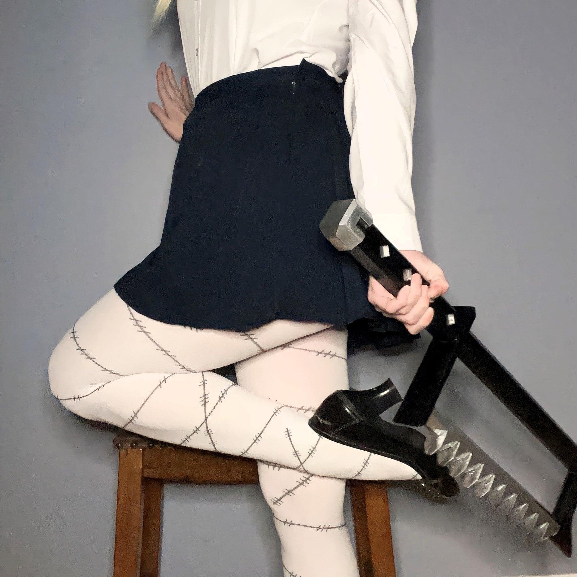 80 Denier Tights - Stitched Up - Image 4
