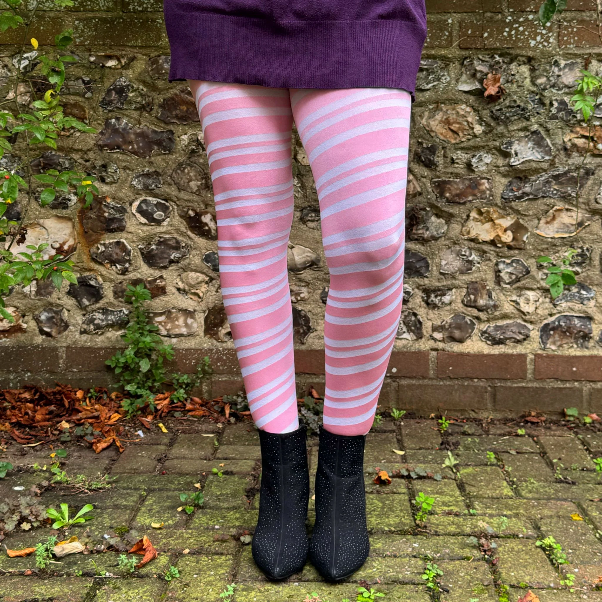 80 Denier Opaque Tights - Sugar Plum - Image 4