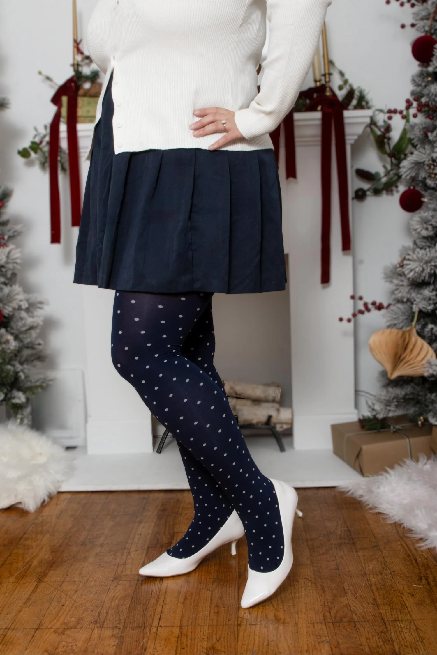 80 Denier Opaque Tights - Sweet Spot - Image 17