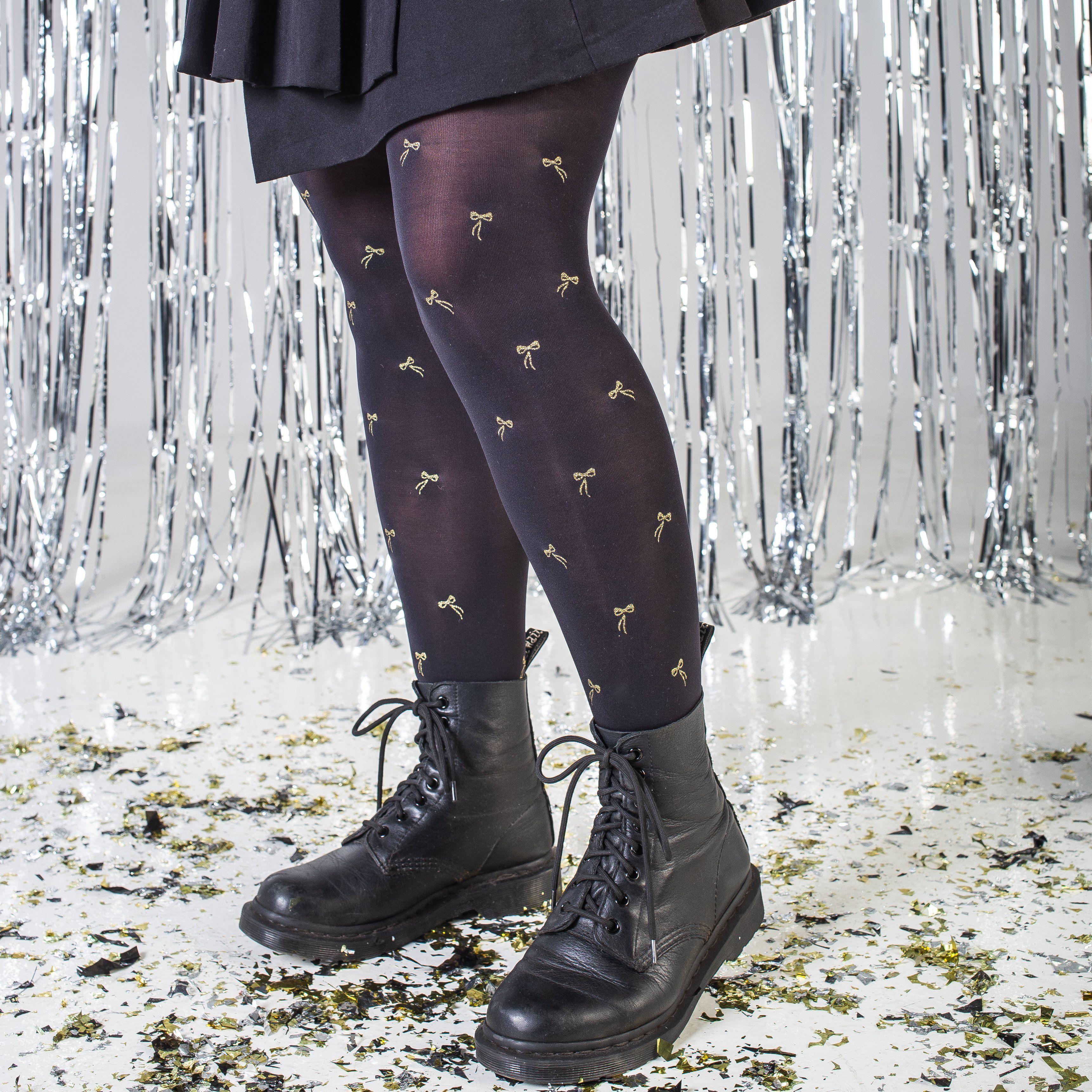 80 Denier Tights - Tie Me Up - Image 6