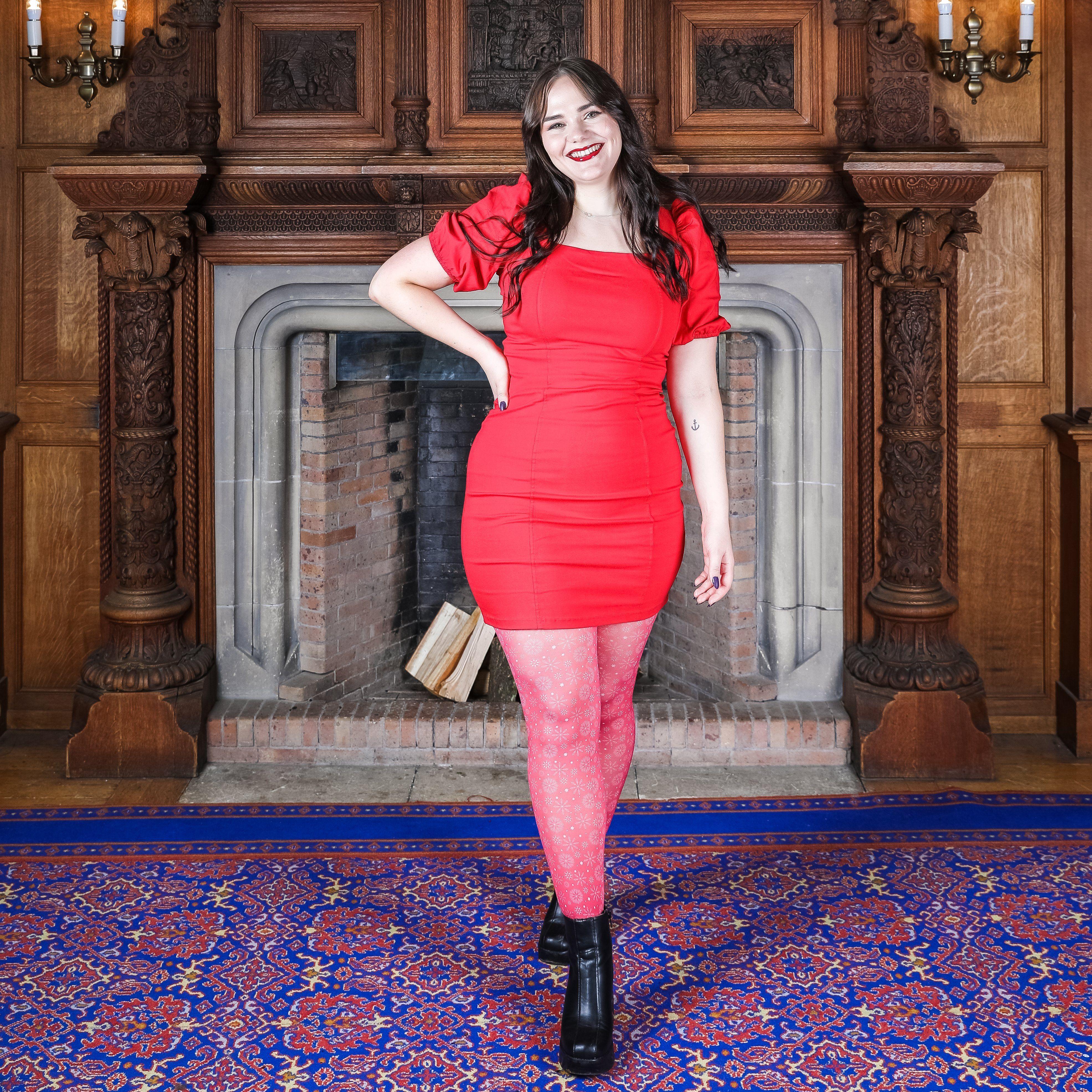Pattern Tights - Up to Snow Good - Image 13