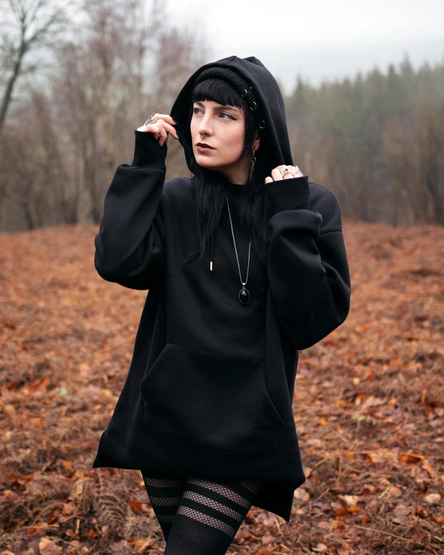 ACOTAR Longline Hoodie - High Lady - Image 3