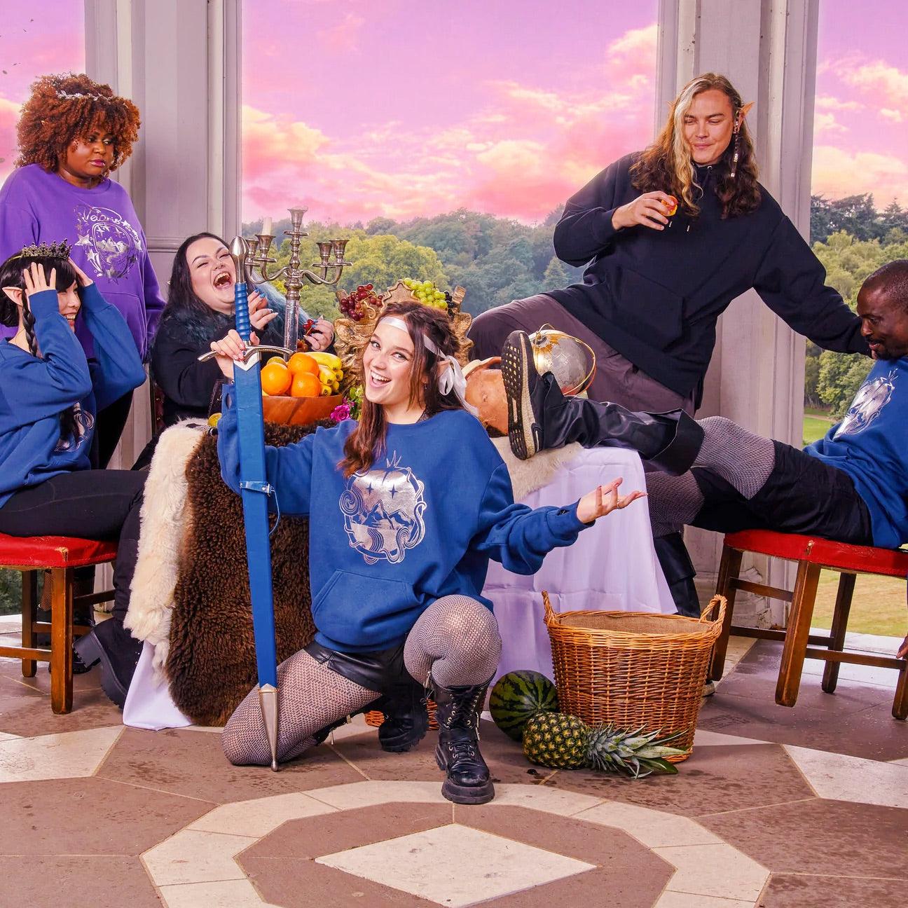 Organic Cotton ACOTAR Sweatshirt - Night Court - Image 3