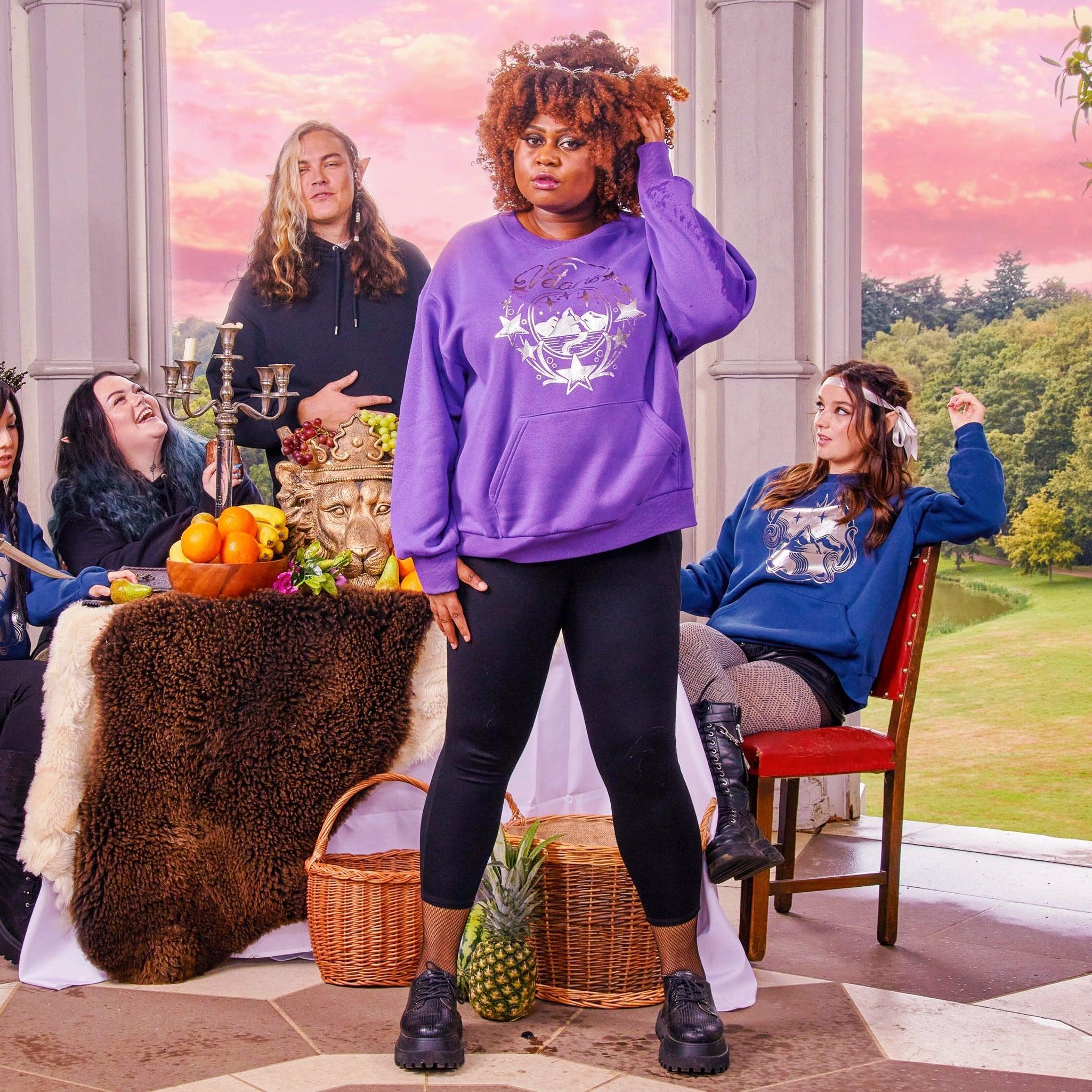 Organic Cotton ACOTAR Sweatshirt - Velaris - Image 3