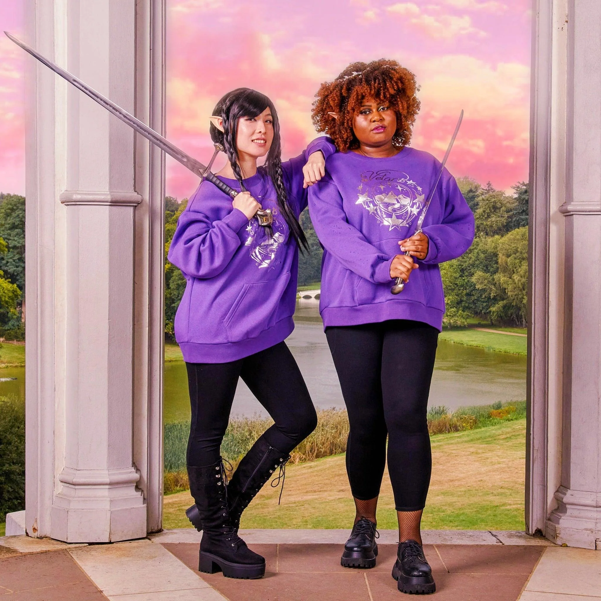Organic Cotton ACOTAR Sweatshirt - Velaris - Image 4