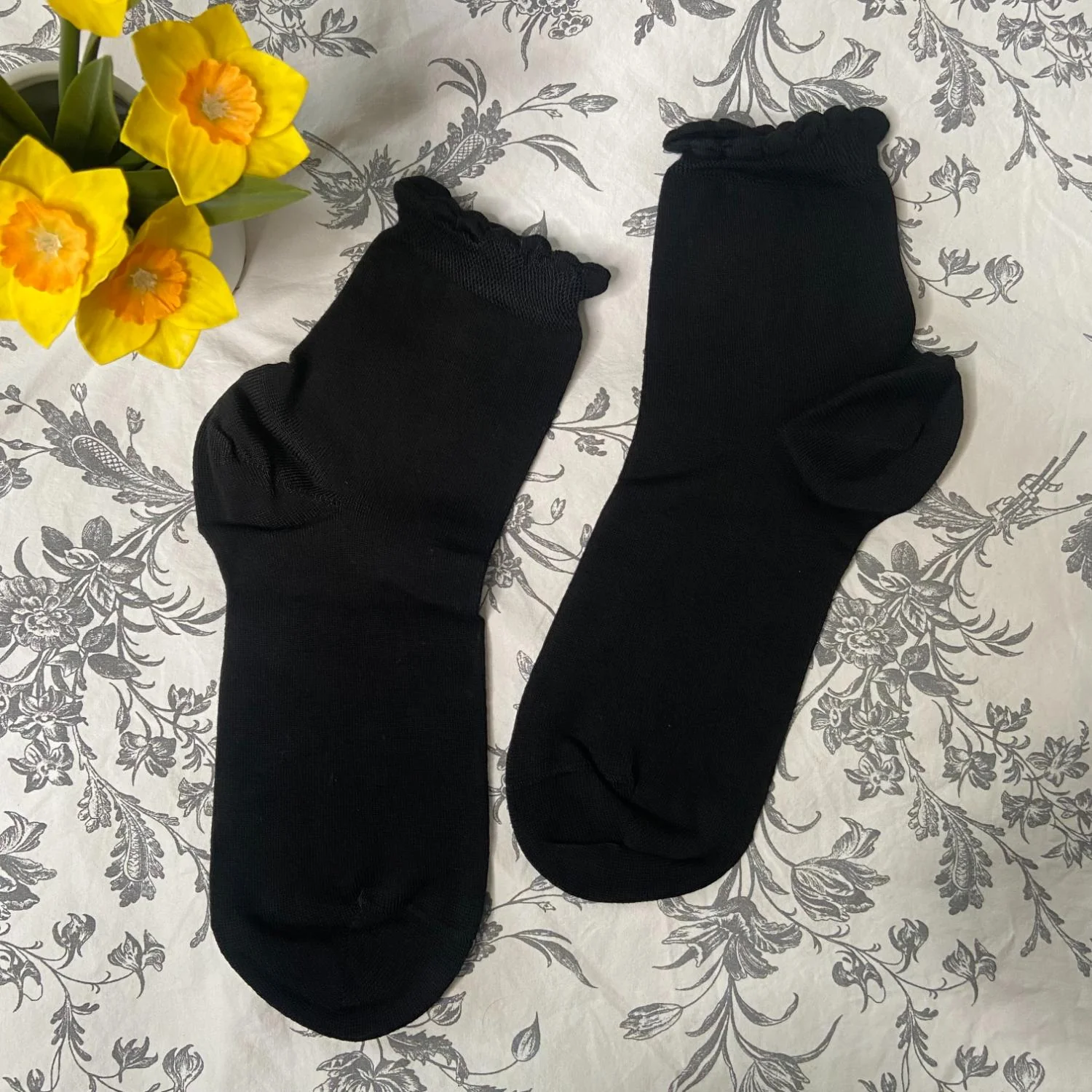 Ultimate Bamboo Ankle Socks - Black - Image 17