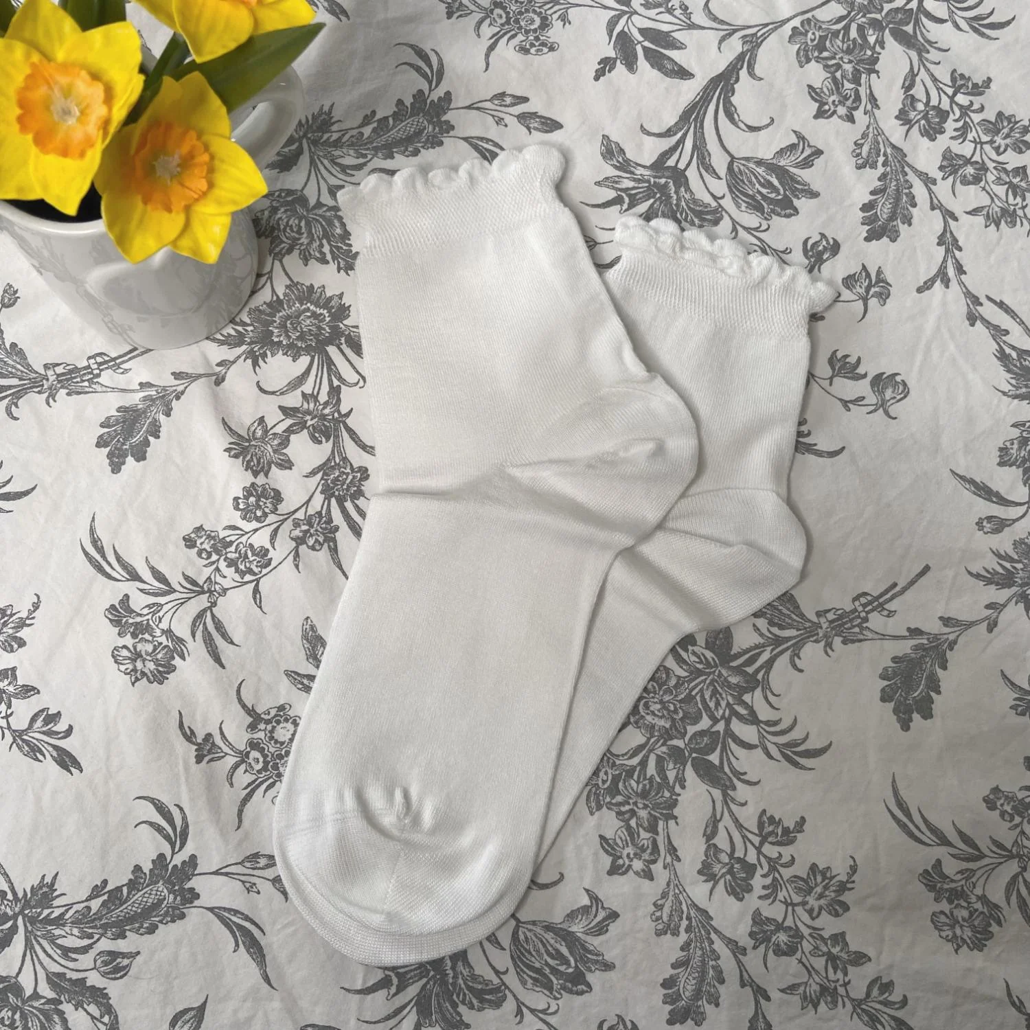 Ultimate Bamboo Ankle Socks - White - Image 22
