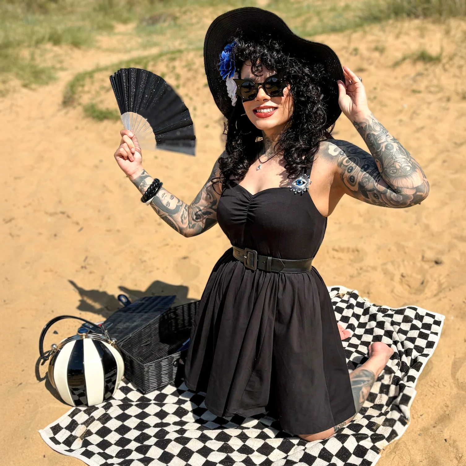 Audrey Dress - Black - Image 4