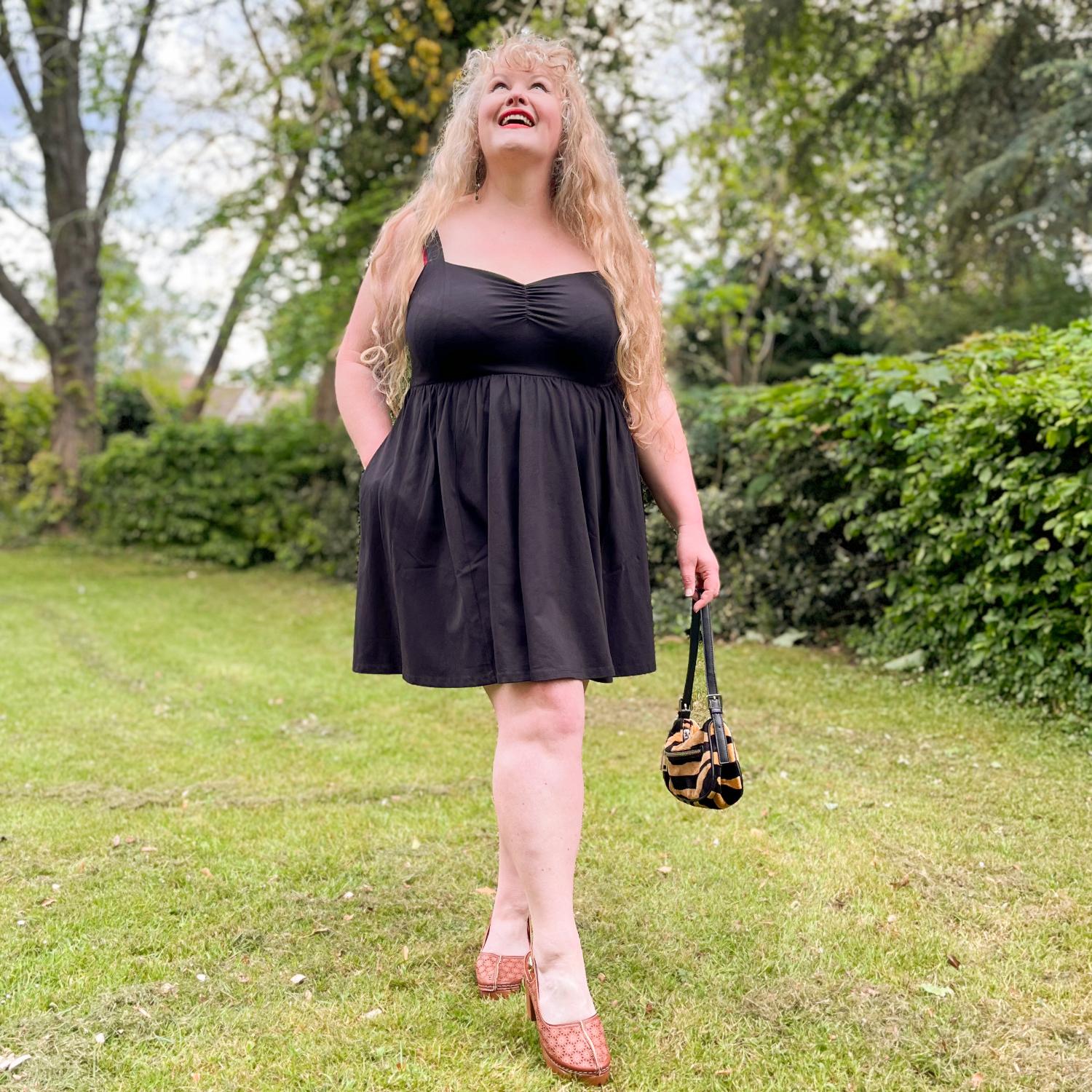 Audrey Dress - Black - Image 8