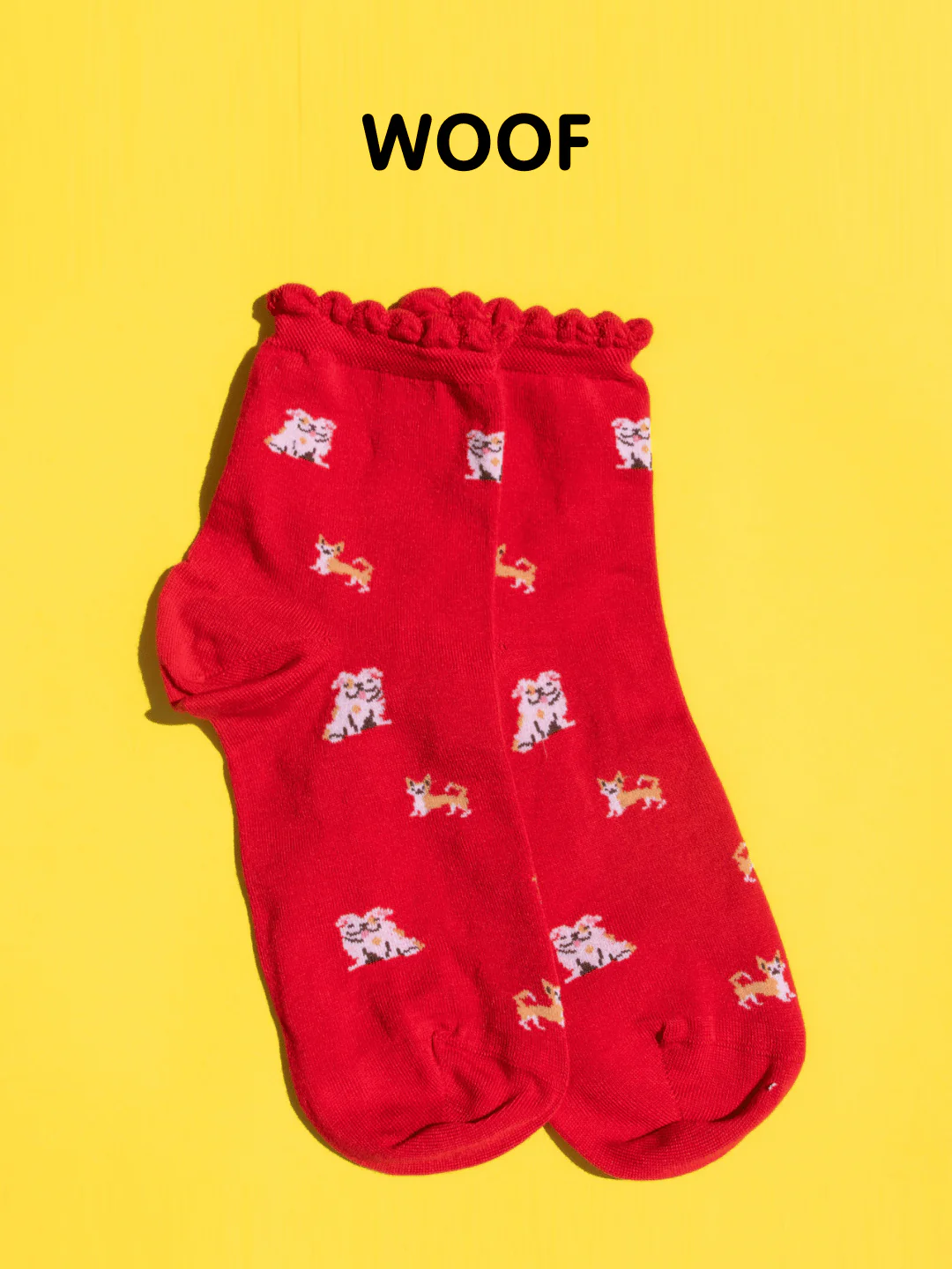 Ultimate Bamboo Ankle Socks - Woof - Image 3