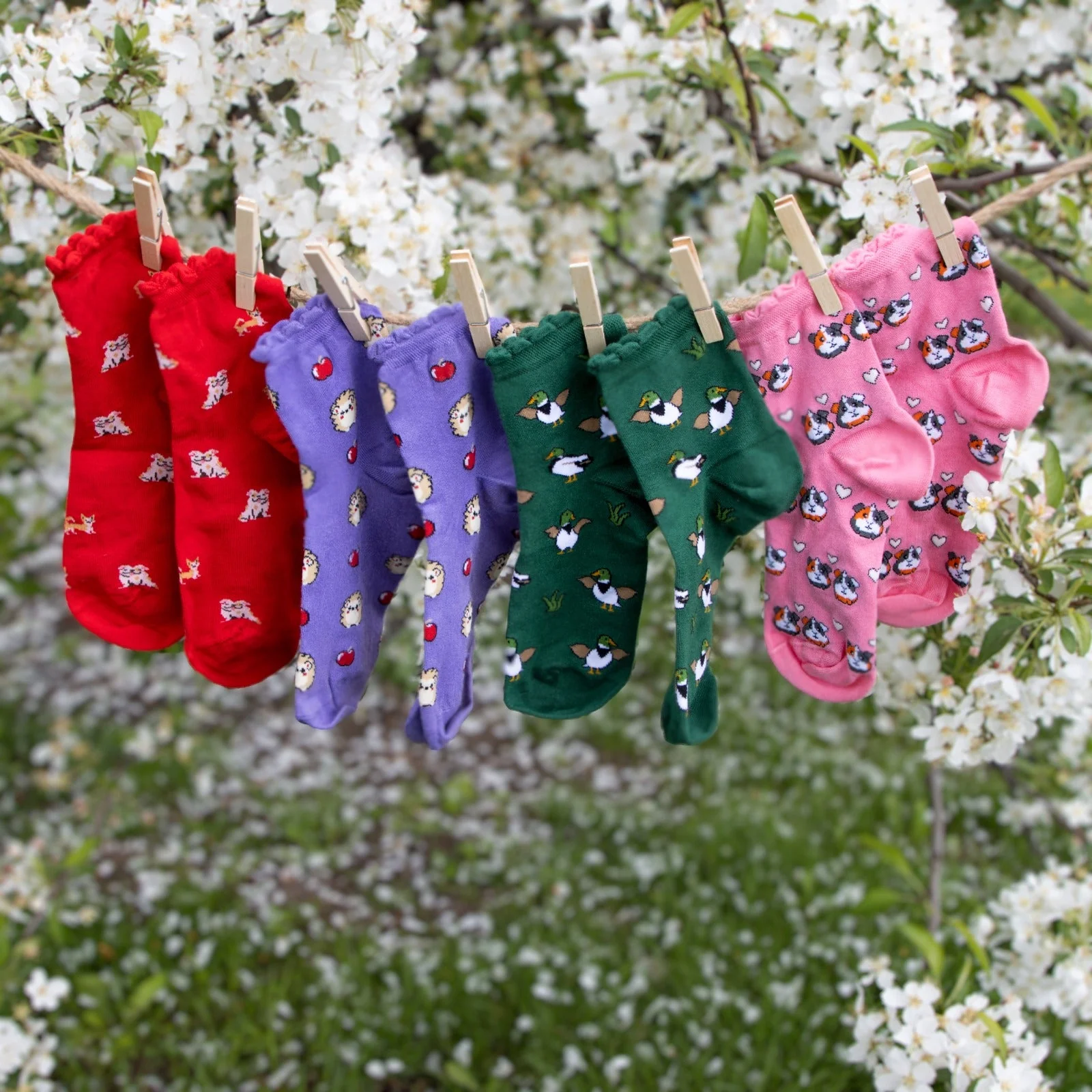 Ultimate Bamboo Ankle Socks - Happy Feet 4 Pairs Bundle - Image 10