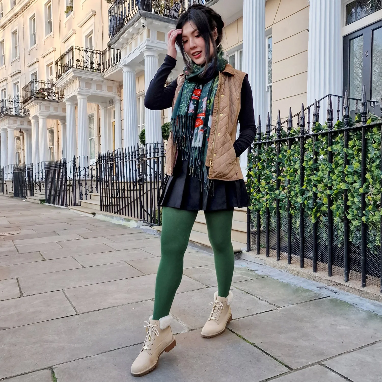 Bamboo Tights - Petit Pois - Image 6