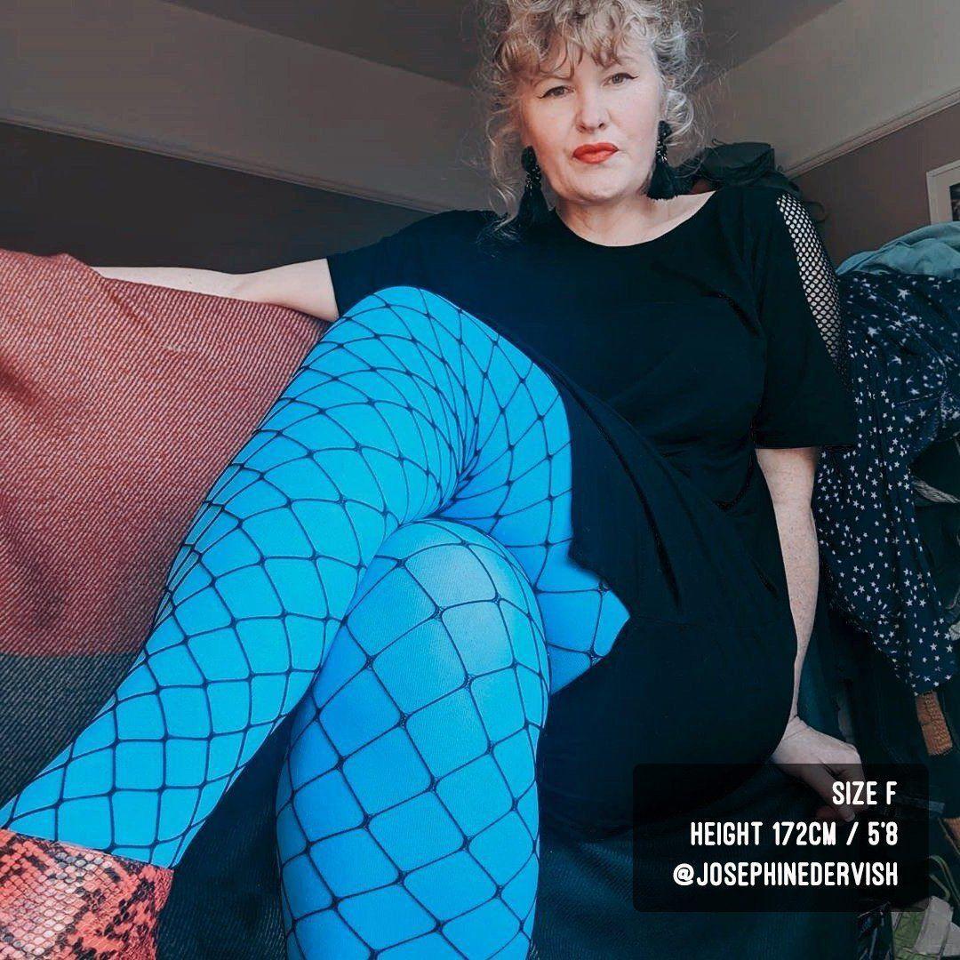 Sharkies Wide Fishnets - Black - Image 7