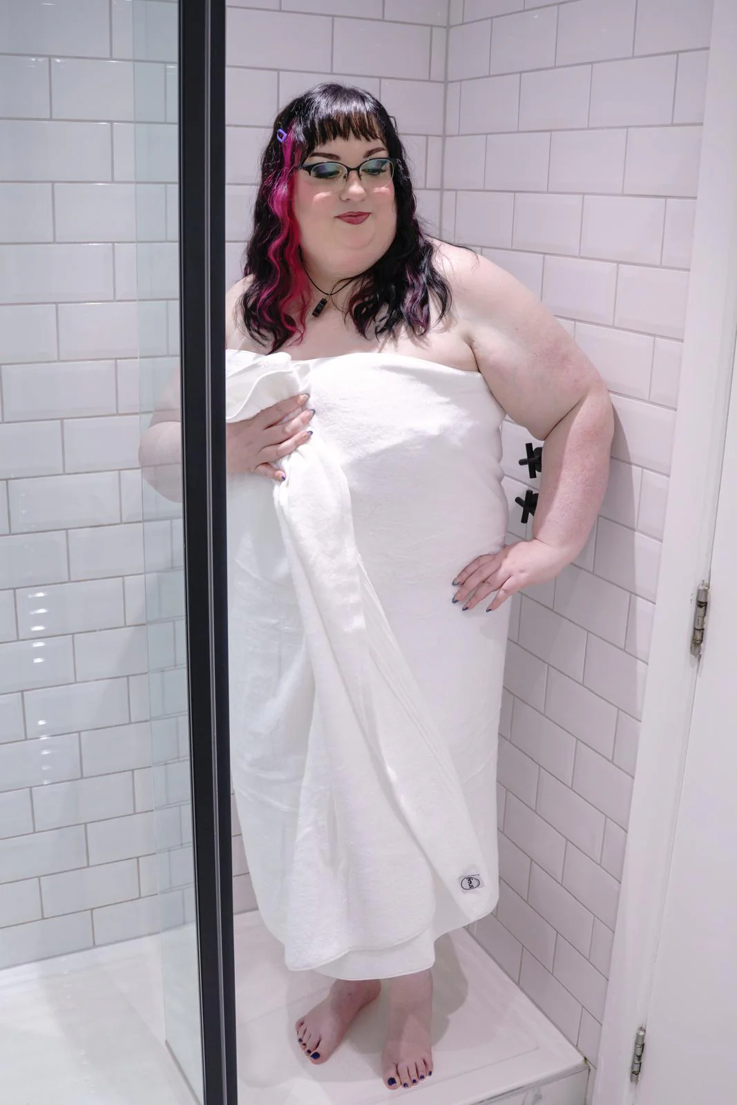 Big Softee Towel - White - Image 10