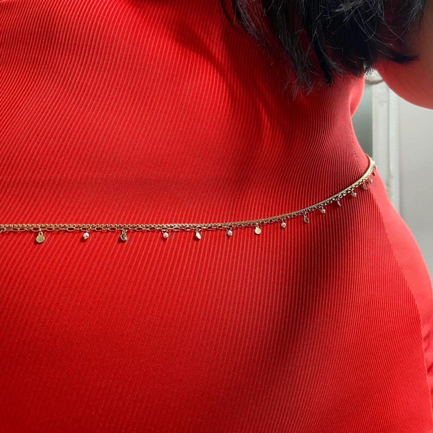 Body Jewellery - Aphrodite - Gold - Image 9