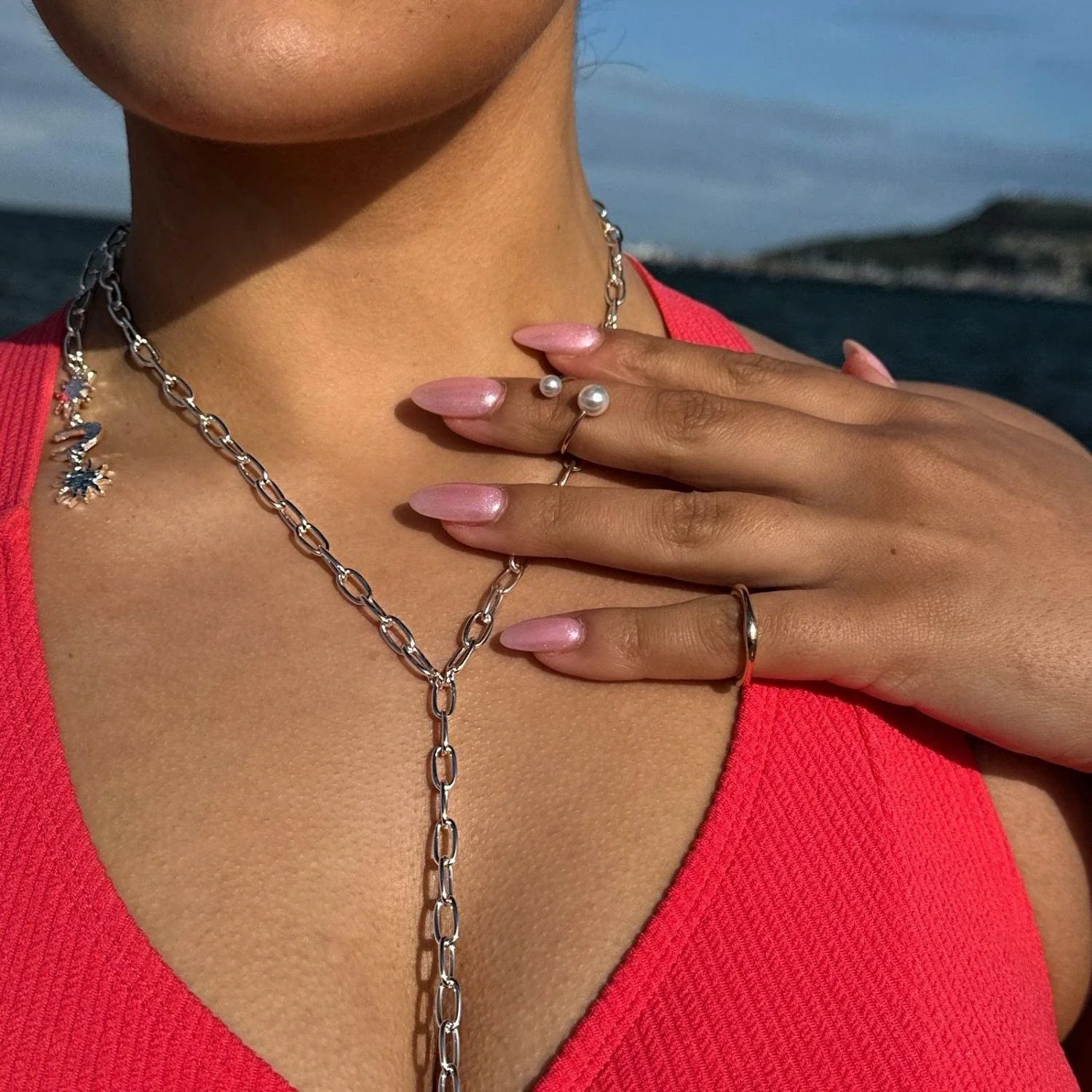 Body Jewellery - Selene - Silver - Image 7