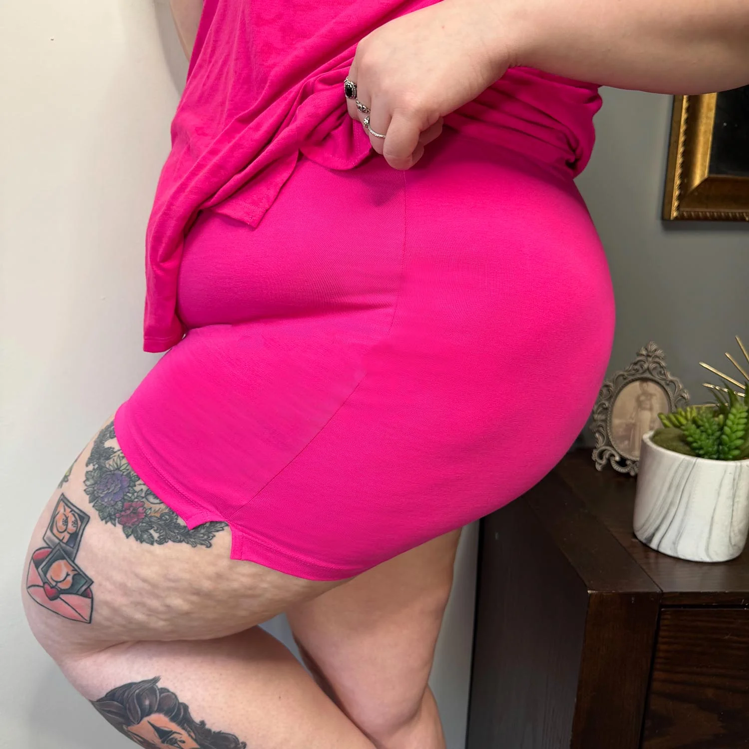 Organic Cotton Femme Boxer Shorts - Barbara