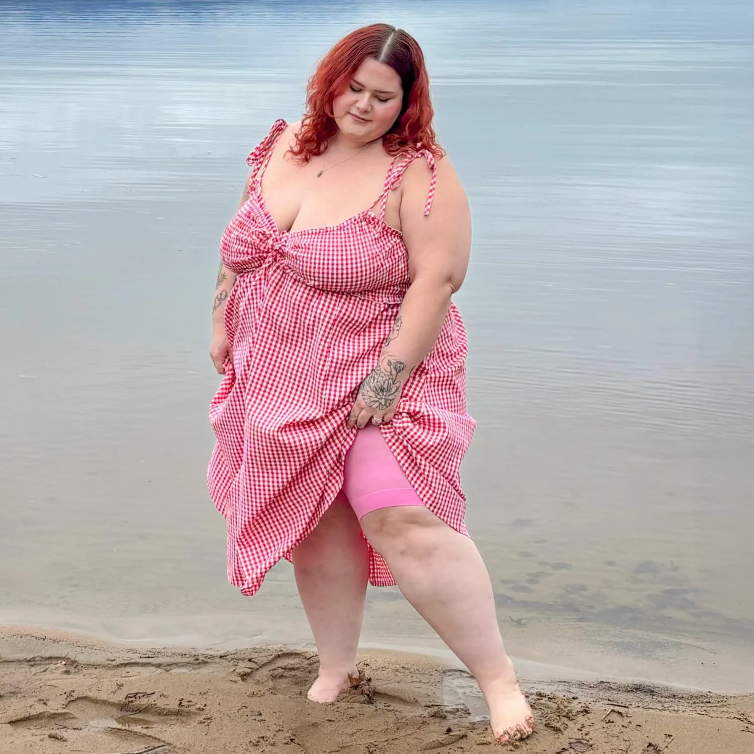 Stay Cool Chub Rub Shorts - Dragon Fruit - Image 6